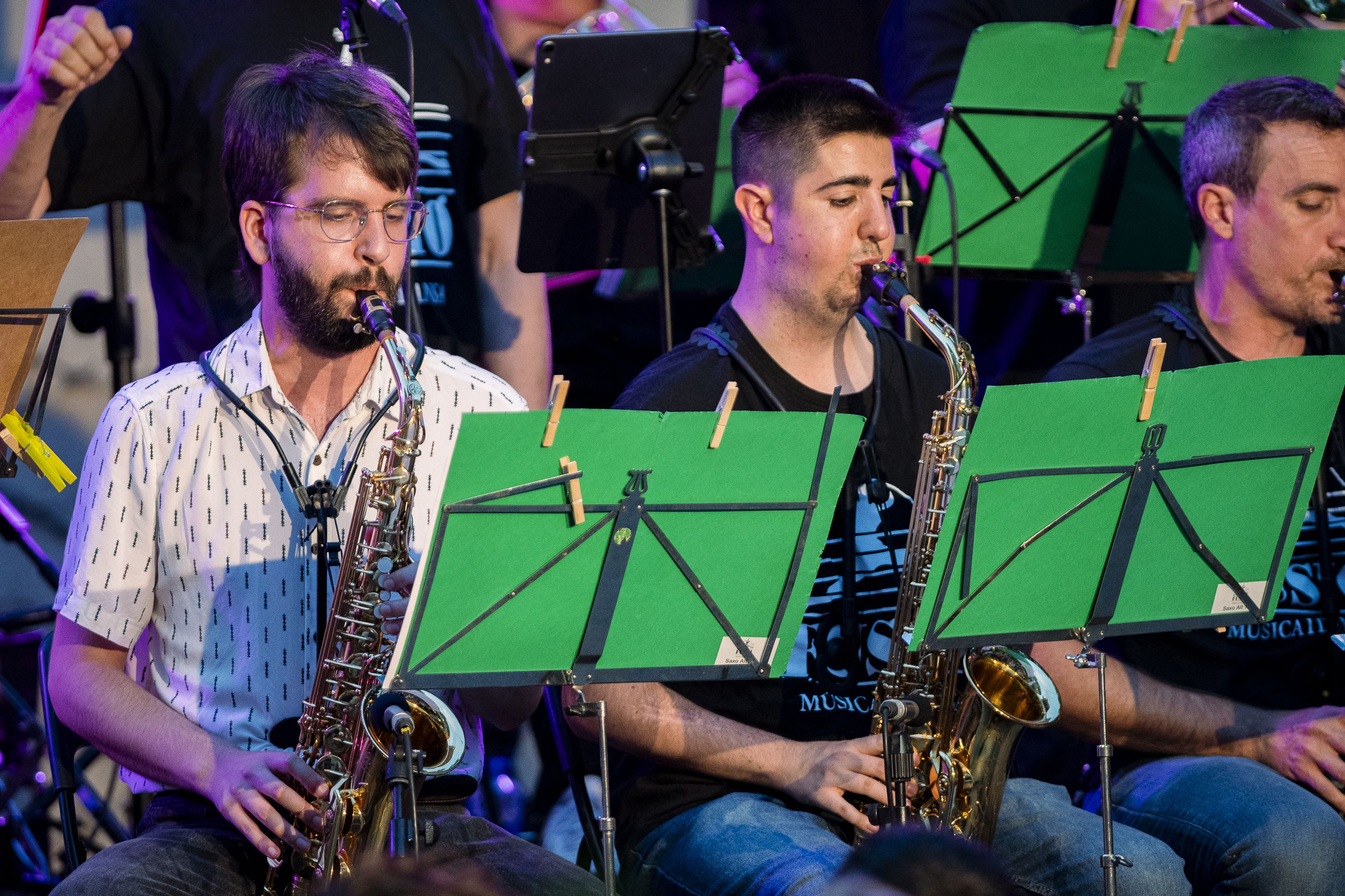 Concert de la Big Band de l'Escola Fusió pel 70è aniversari de l'Ateneu Santcugatenc. FOTO: Pol Rodríguez (TOT Sant Cugat)