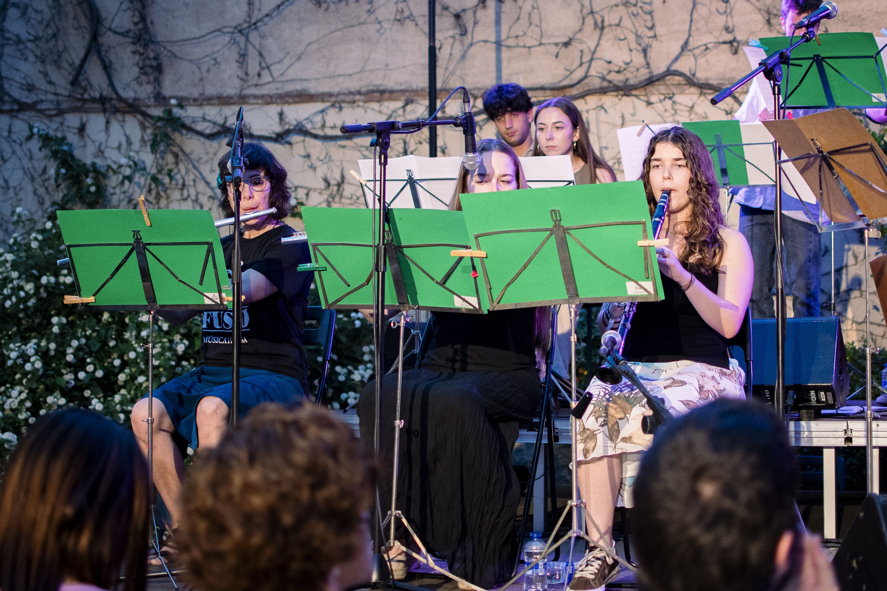 Concert de la Big Band de l'Escola Fusió pel 70è aniversari de l'Ateneu Santcugatenc. FOTO: Pol Rodríguez (TOT Sant Cugat)