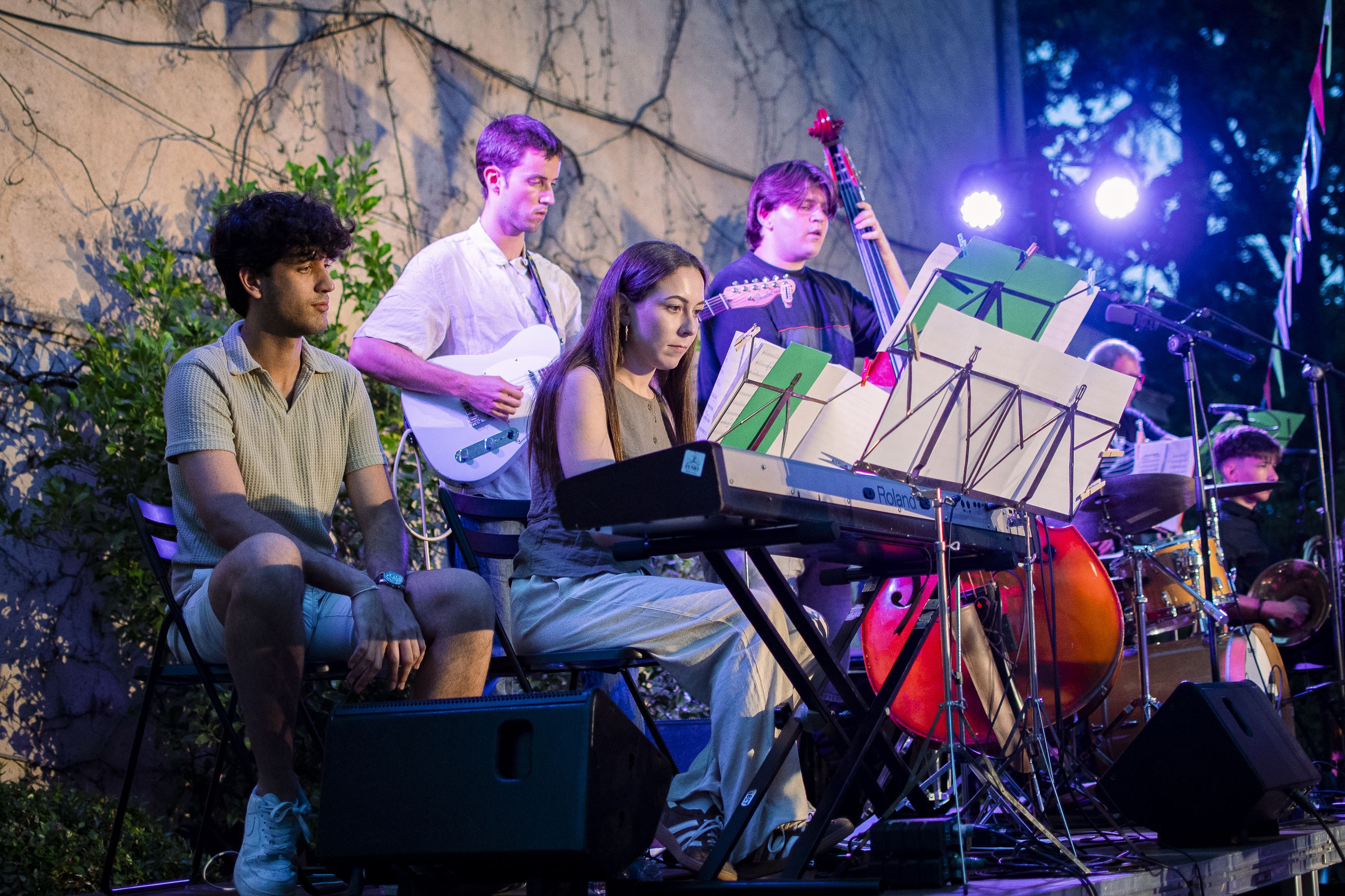 Concert de la Big Band de l'Escola Fusió pel 70è aniversari de l'Ateneu Santcugatenc. FOTO: Pol Rodríguez (TOT Sant Cugat)