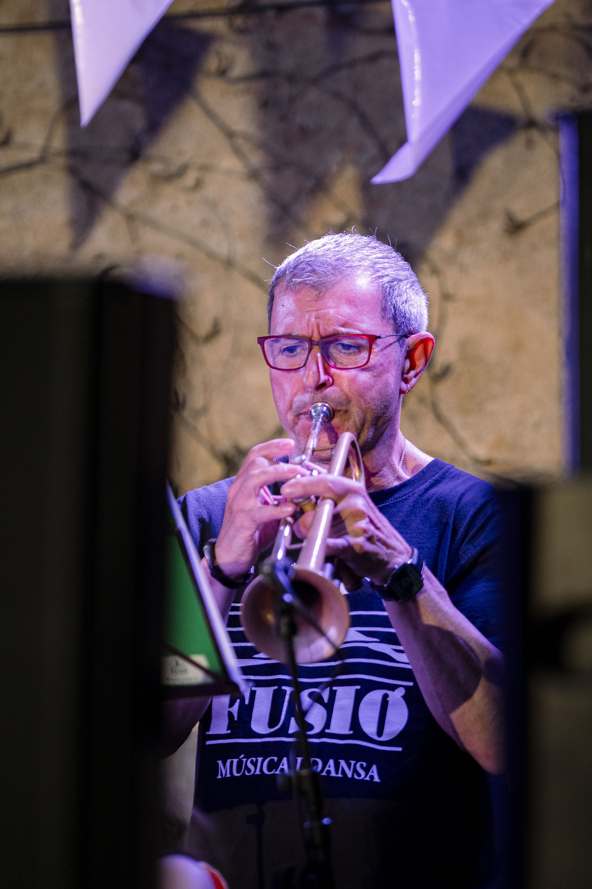 Concert de la Big Band de l'Escola Fusió pel 70è aniversari de l'Ateneu Santcugatenc. FOTO: Pol Rodríguez (TOT Sant Cugat)