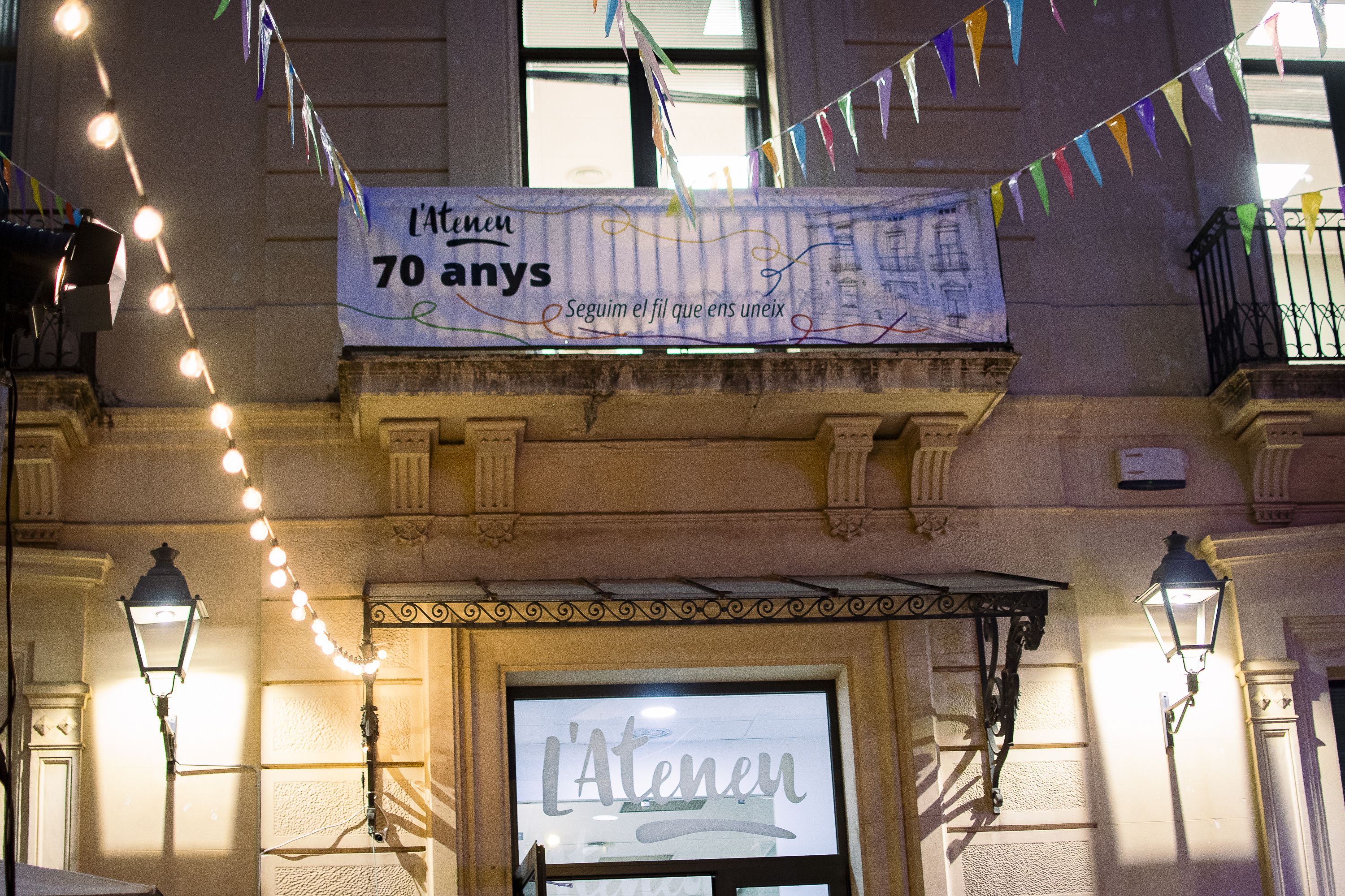 Concert de la Big Band de l'Escola Fusió pel 70è aniversari de l'Ateneu Santcugatenc. FOTO: Pol Rodríguez (TOT Sant Cugat)