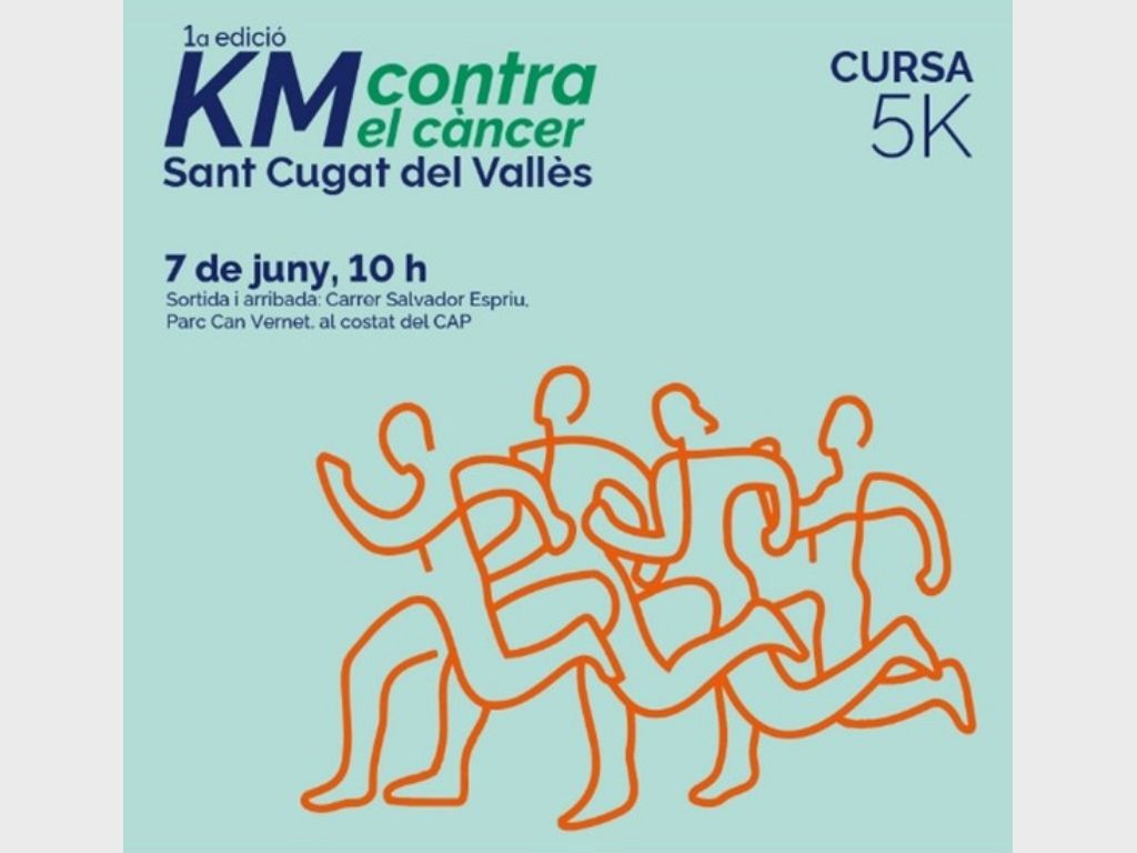 cursa km contra el cancer sant cugat