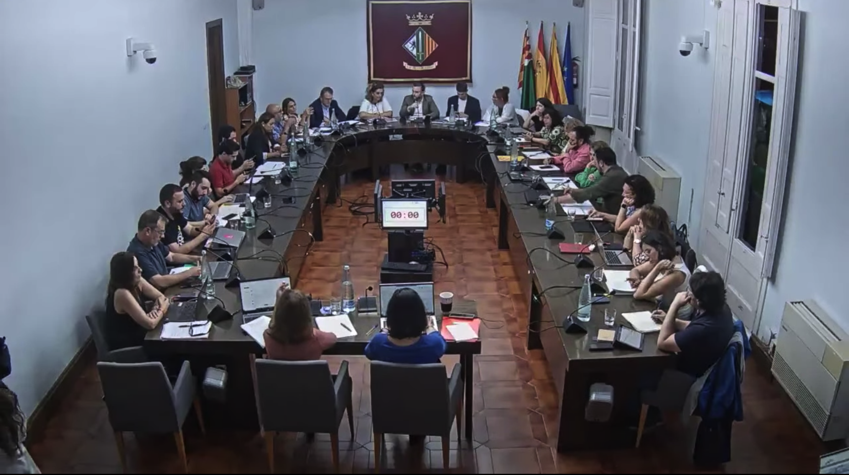 El ple municipal de Cerdanyola 
