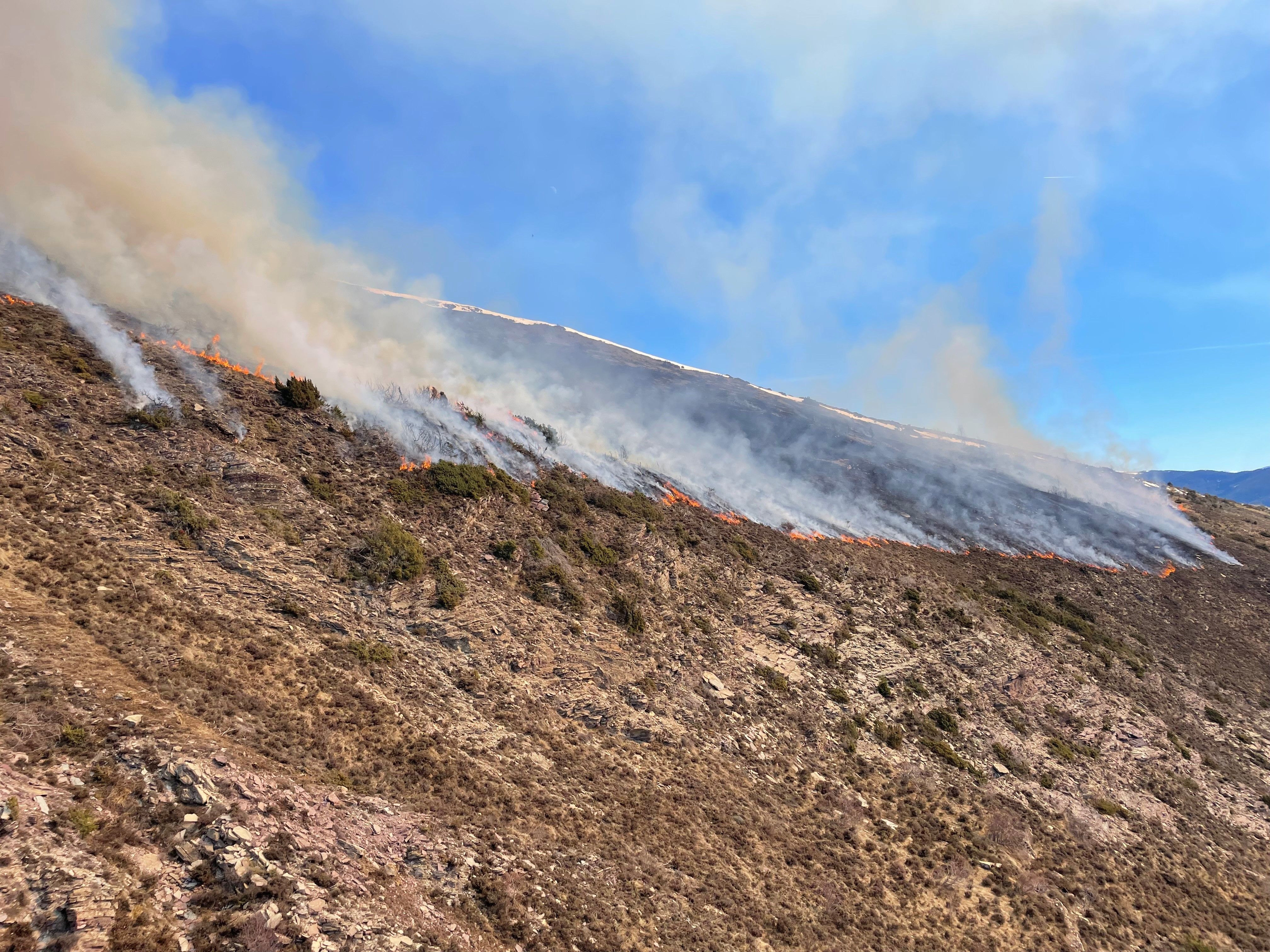 Les cremes prescrites milloren les pastures i redueixen el risc d’incendi. FOTO:  Generalitat de Catalunya