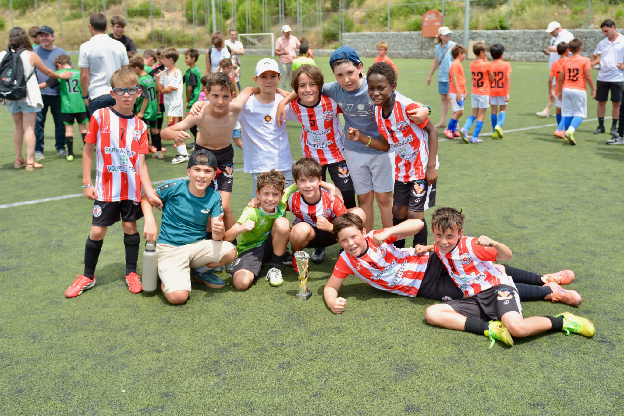 Torneig de futbol base del FC Volpelleres. FOTO: Cedida