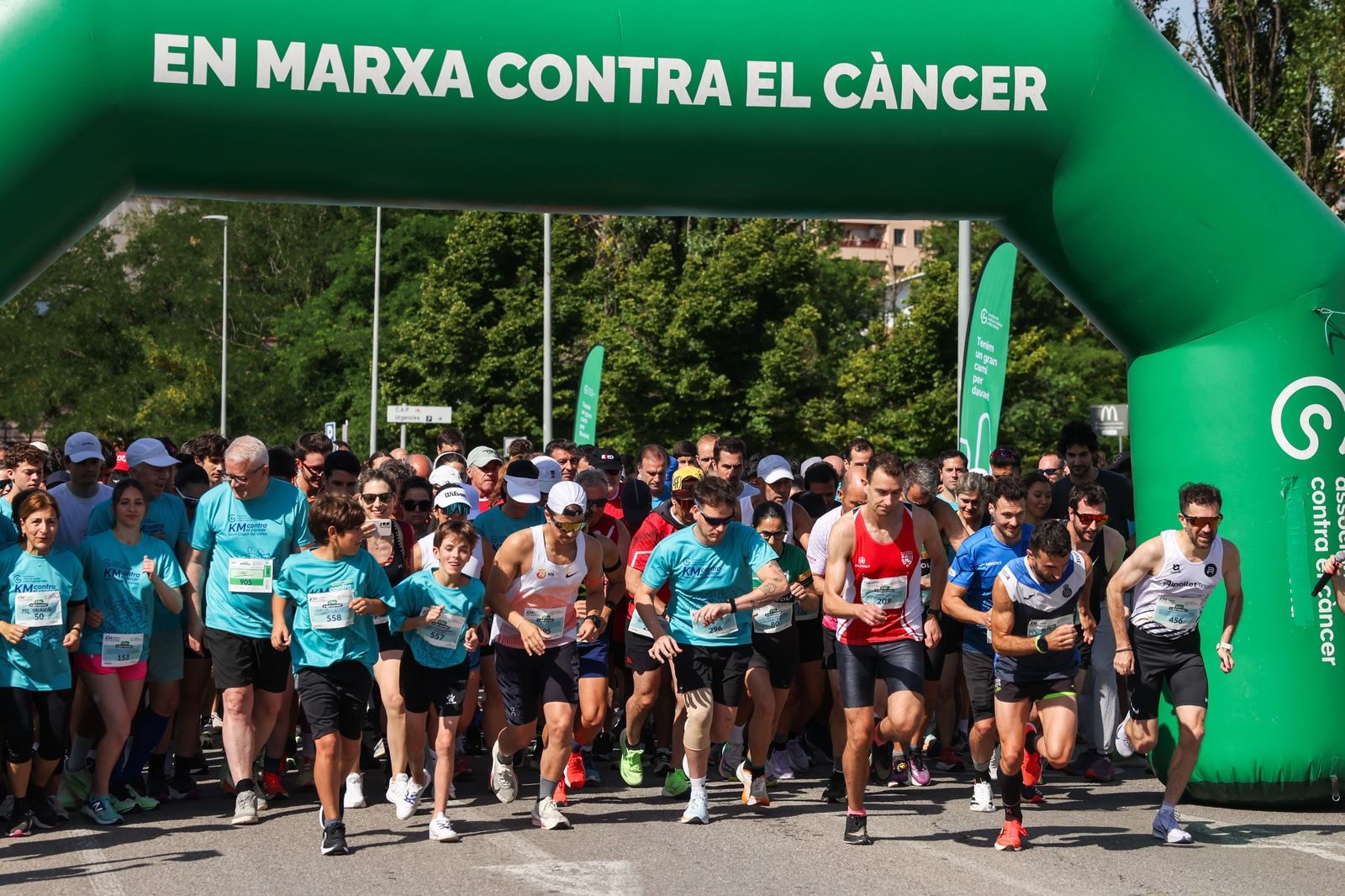 I Cursa Km contra el Càncer. FOTO: Ajuntament