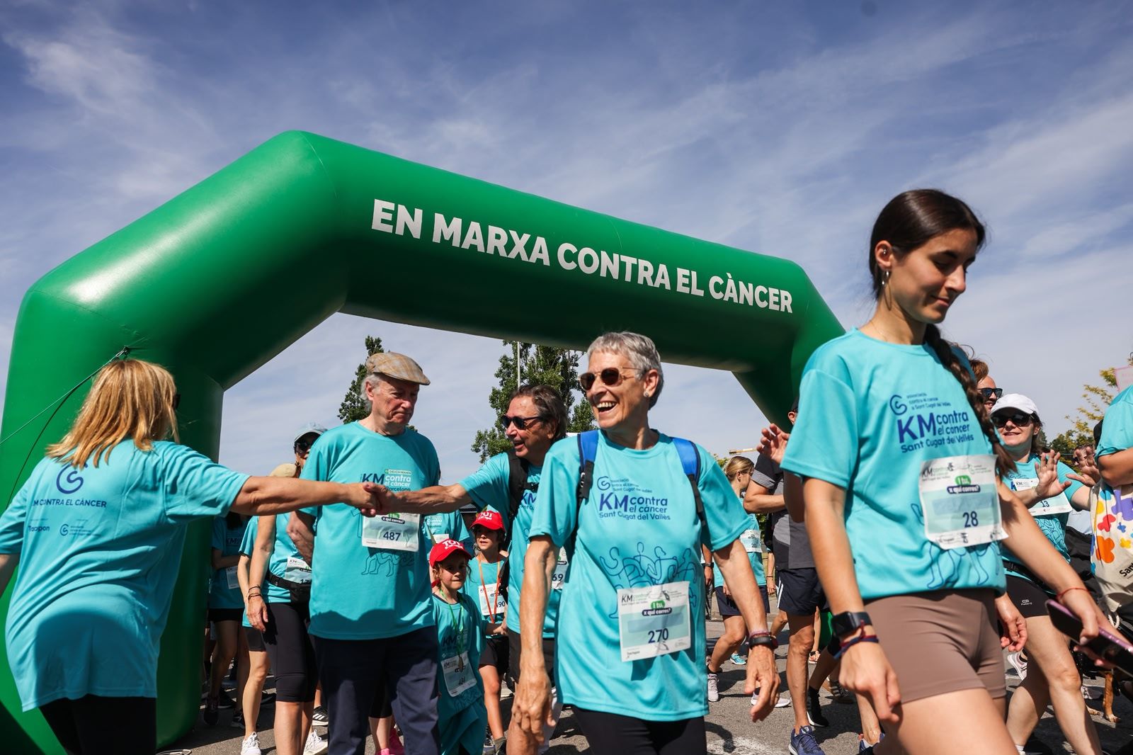 I Cursa Km contra el Càncer. FOTO: Ajuntament