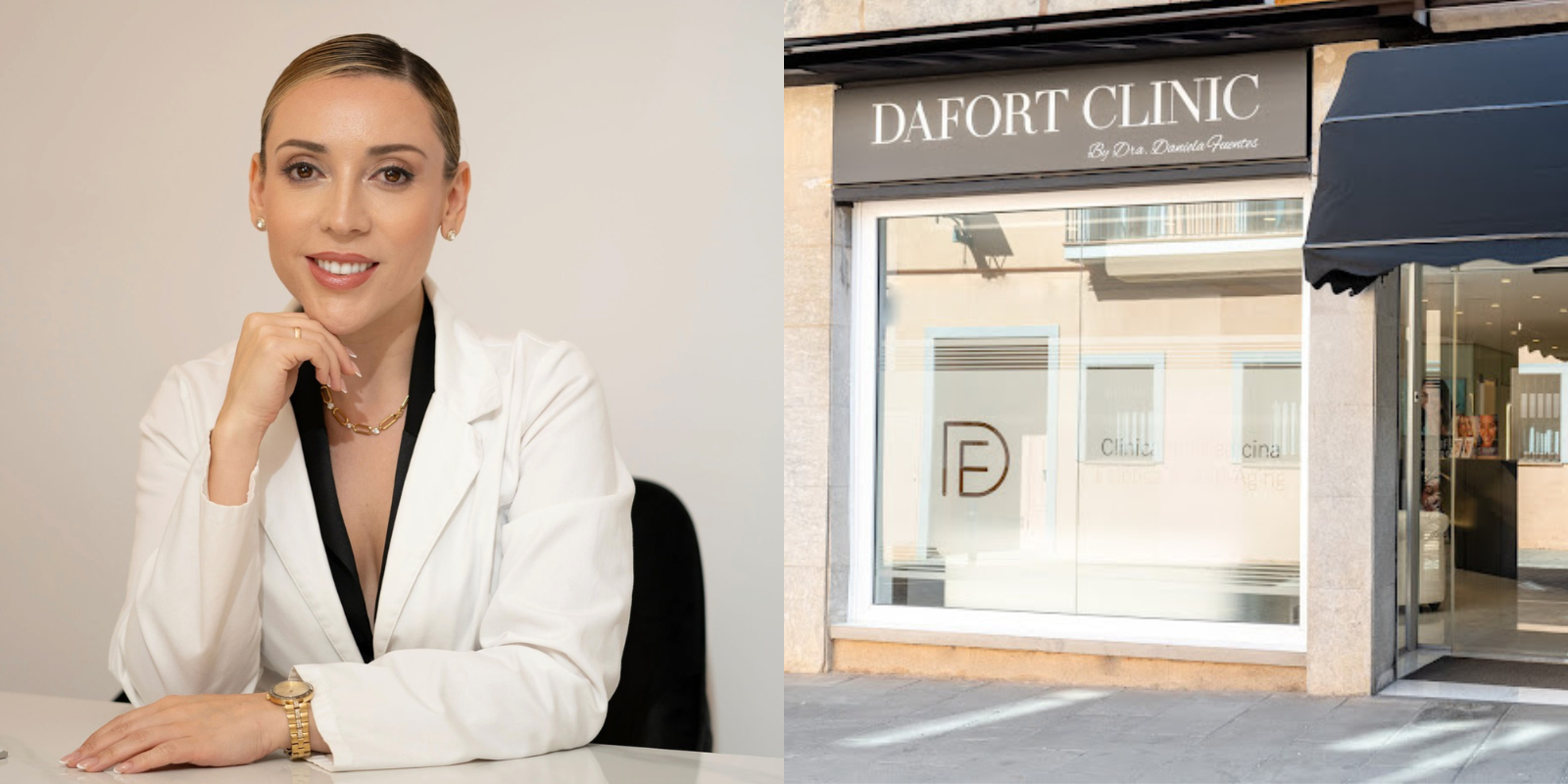 Dra. Daniela Fuentes, propietària de Dafort Clinic, la teva clínica de medicina estètica a Sant Cugat. FOTO: Cedida