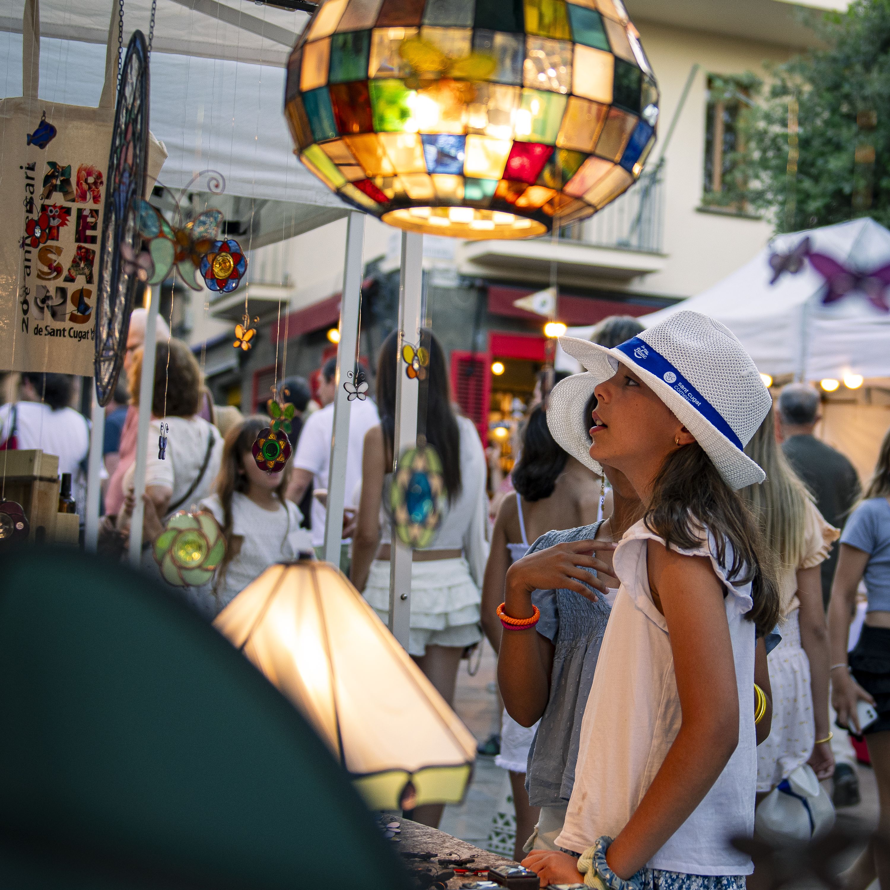 La Nit en Blanc 2026, la festa del comerç de Sant Cugat. FOTO: Pol Rodríguez (TOT Sant Cugat) 