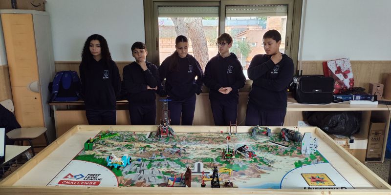 El Pinar de Nuestra Señora participa al First Lego League. FOTO: Cedida