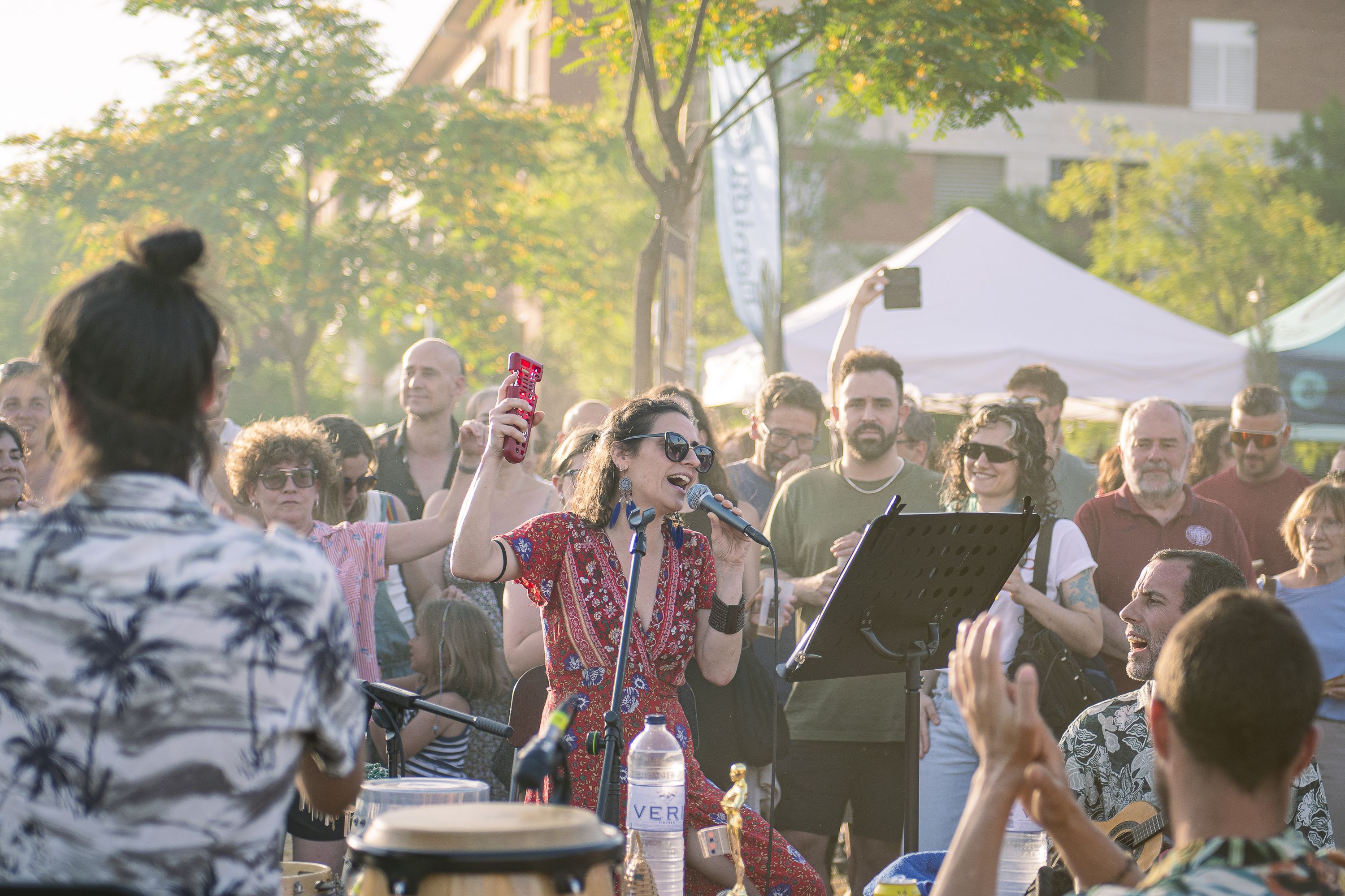 Roda de samba de Parakundé durant el StQBlack 2026. FOTO: Pol Rodríguez (TOT Sant Cugat)