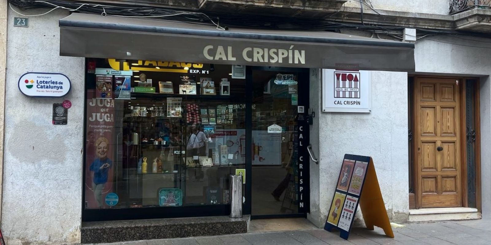 Cal Crispín està situat al carrer de Santiago Rusiñol. FOTO: TOT