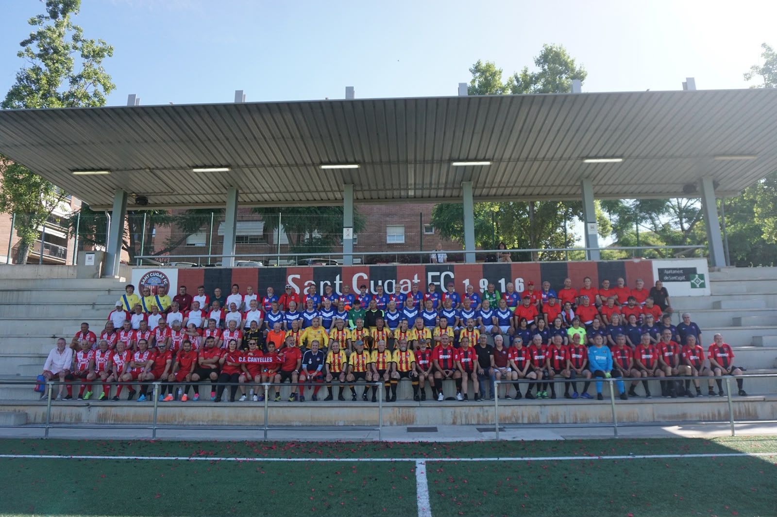 1a edició del Torneig de Futbol Caminant del Sant Cugat FC. FOTO: Cedida