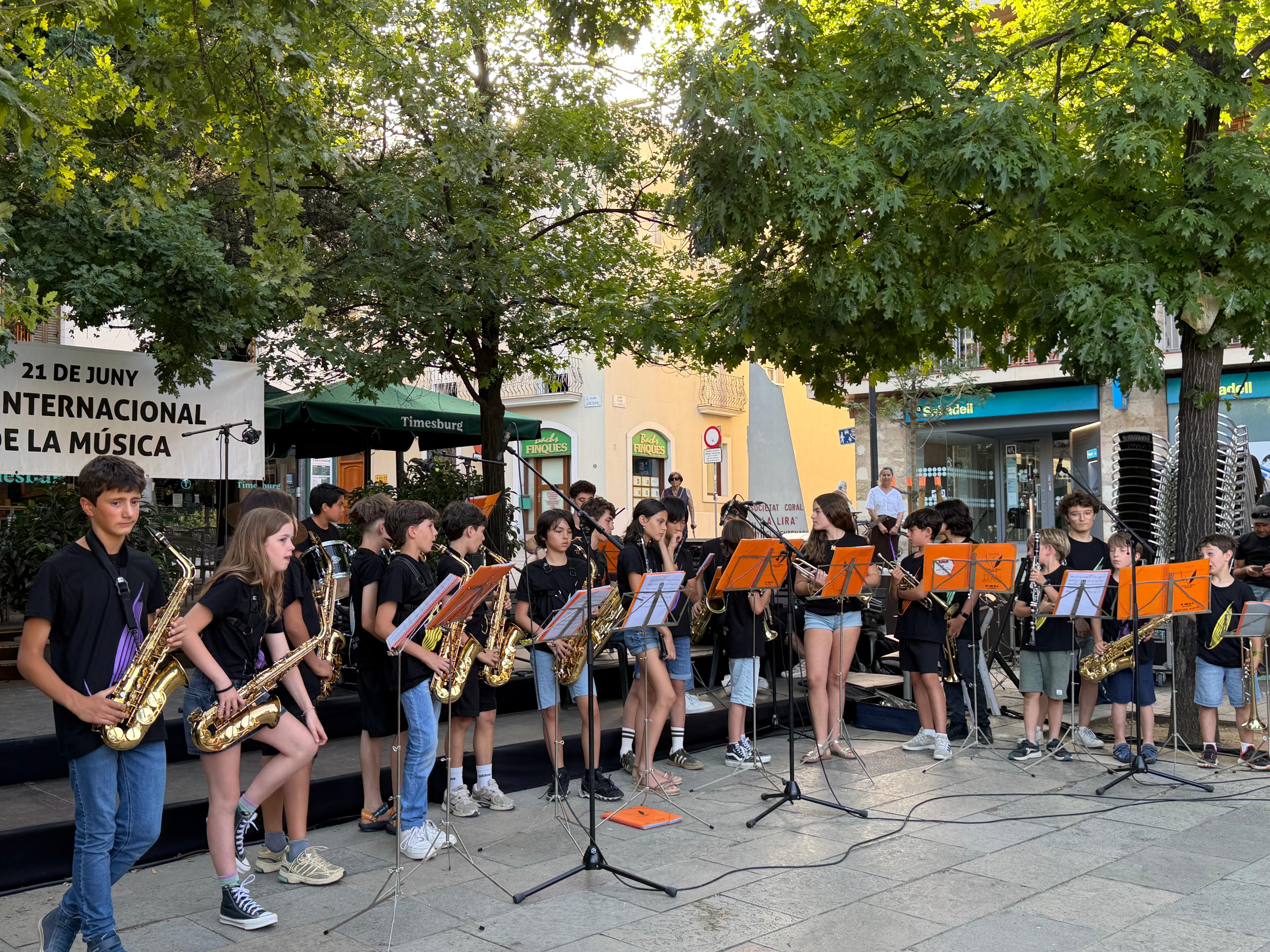 Sant Cugat celebra el Dia Internacional de la Música. FOTO: TOT Sant Cugat