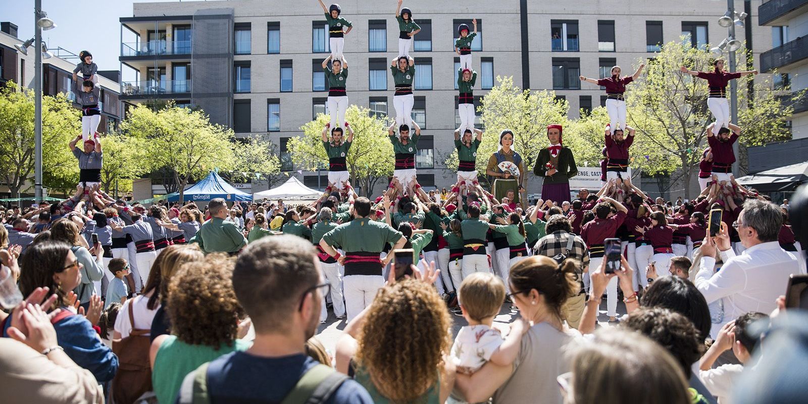 diada castellera i gegantera volpelleres