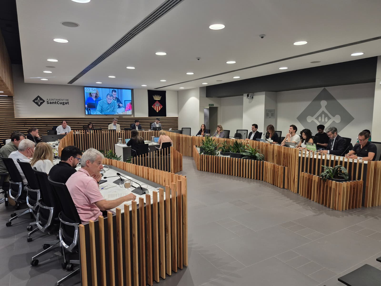 Ple municipal del mes de juny FOTO: TOT Sant Cugat 