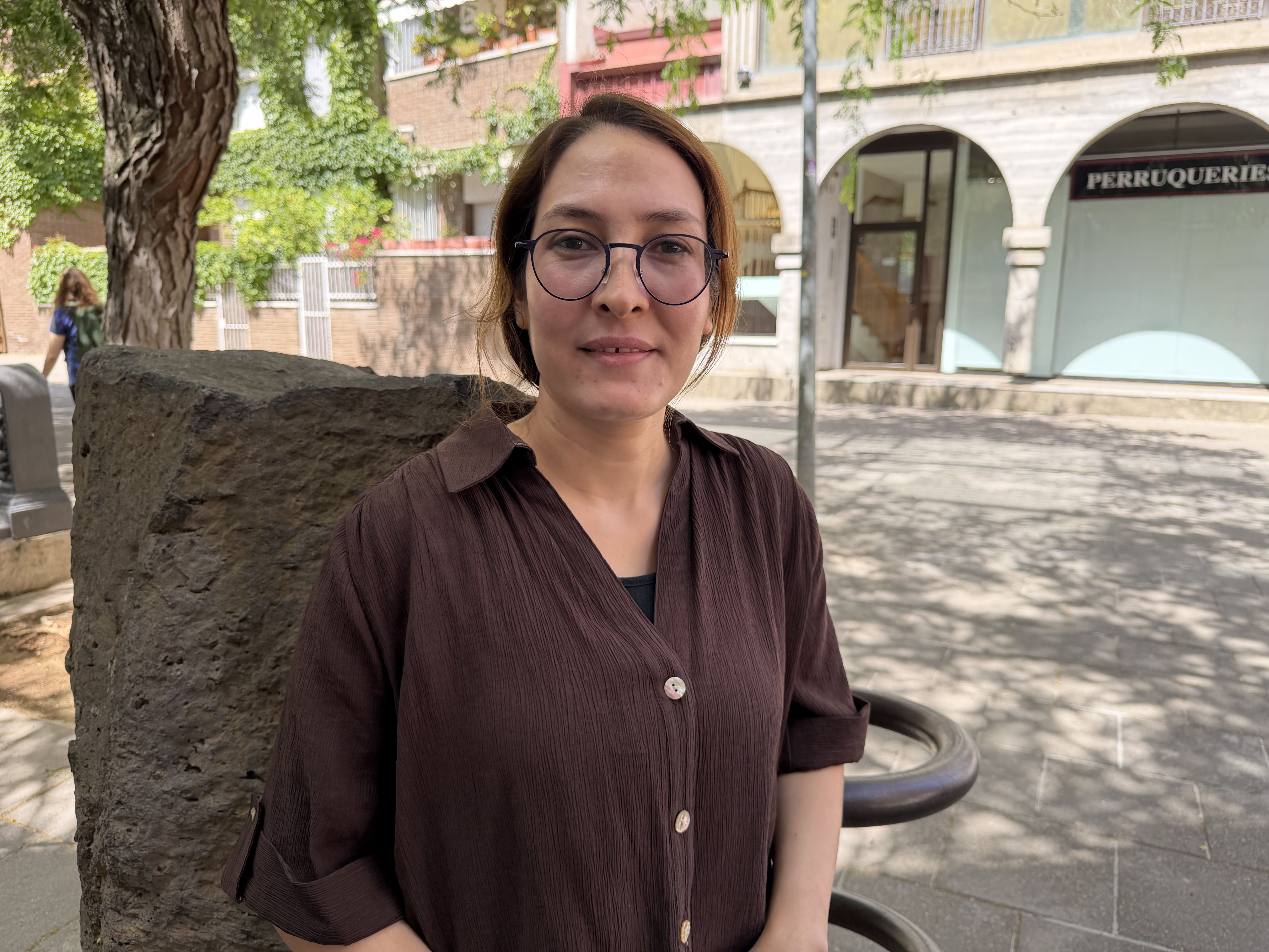 Karima Shujazada, refugiada afganesa a Sant Cugat. FOTO: TOT