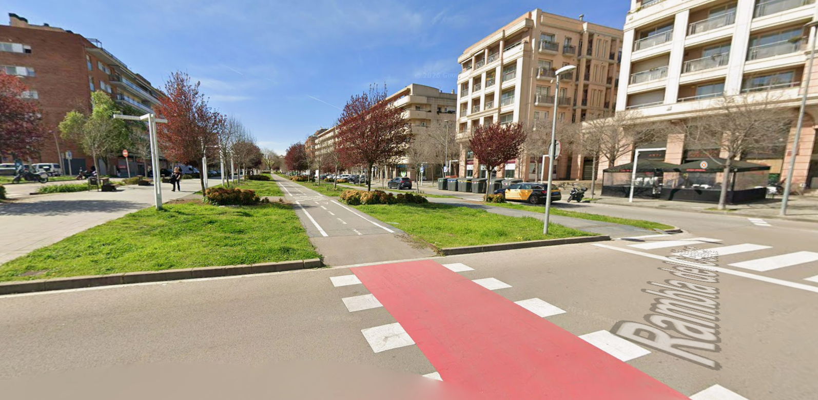 Punt on ha tingut lloc l'accident. FOTO: Google Maps