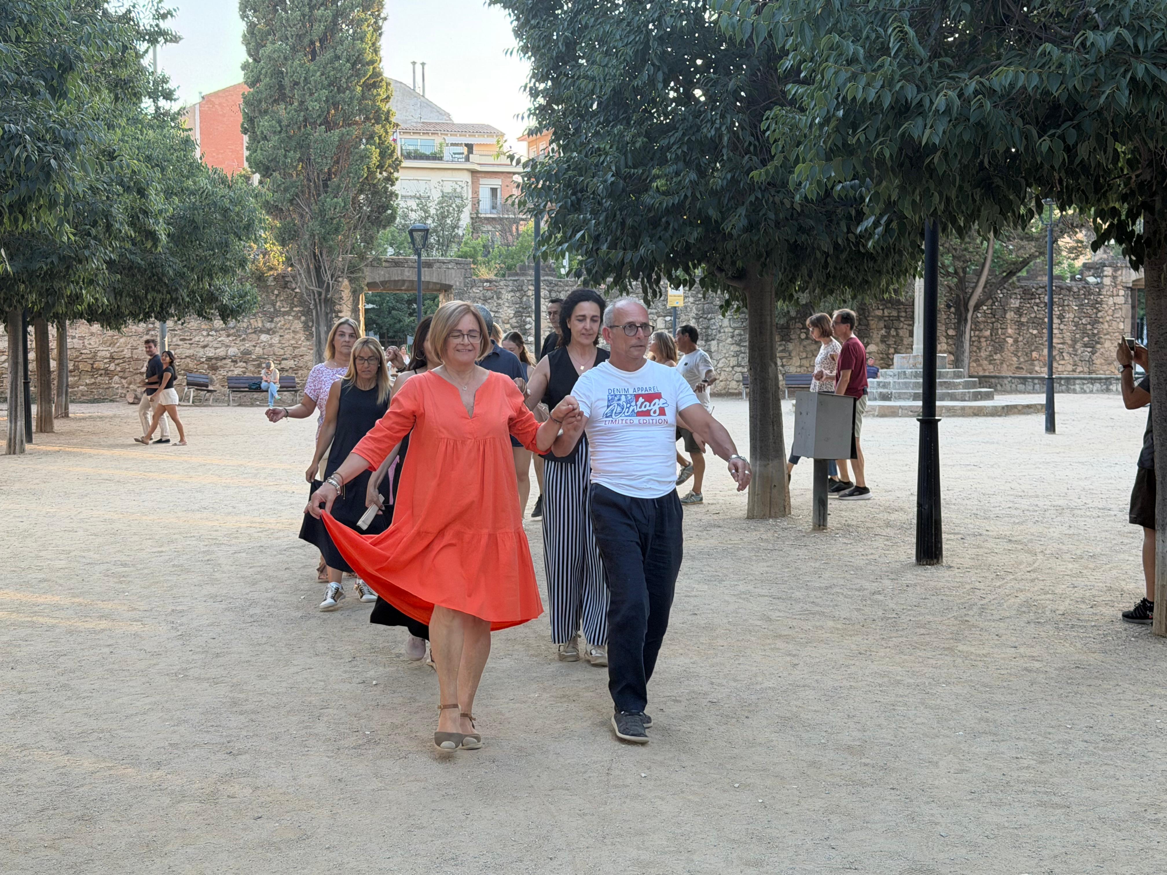 Assaig del Paga-li, Joan a l'Hort de l'Abat. FOTO: TOT Sant Cugat