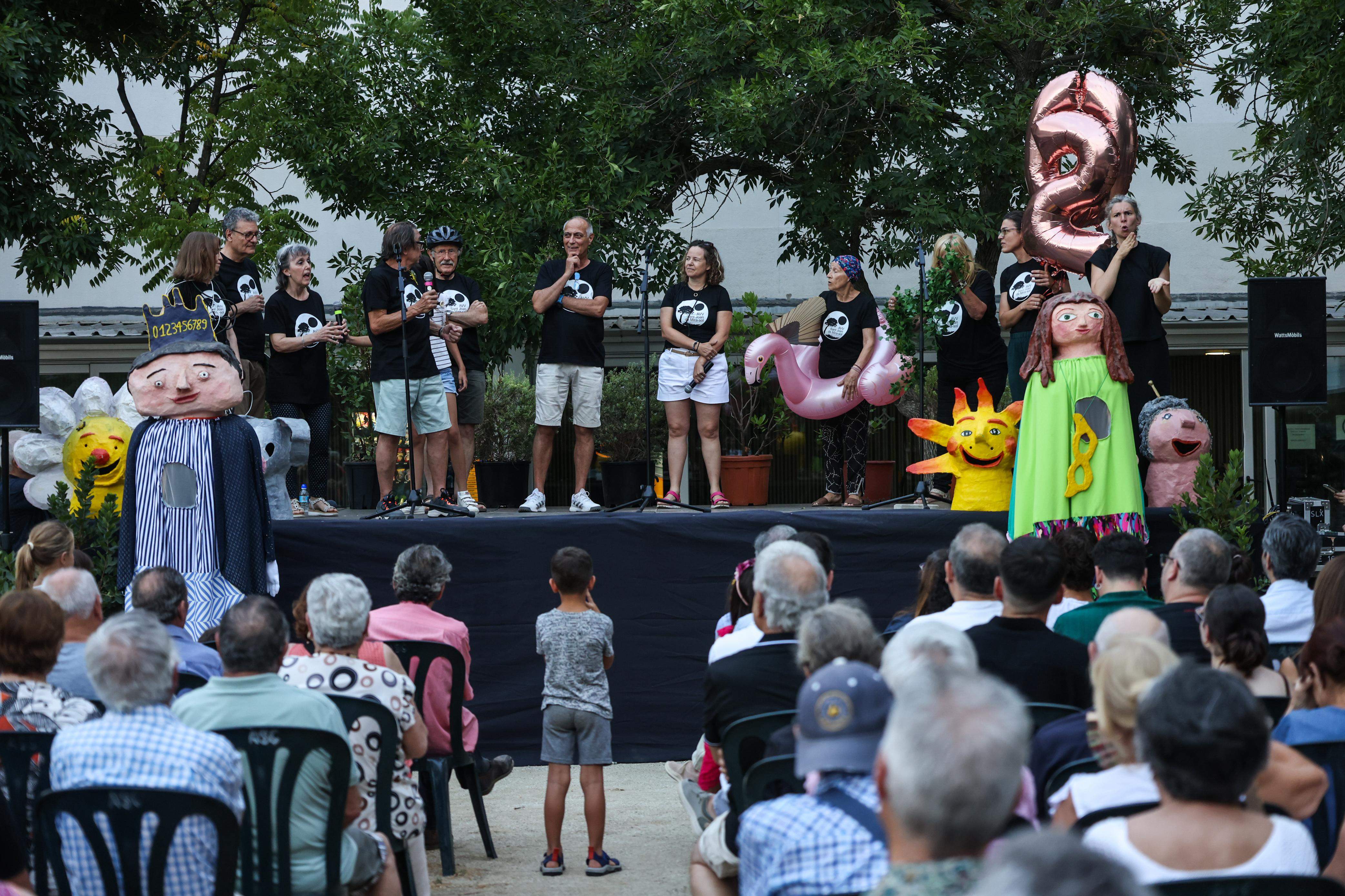 Pregó a Mira sol en una edició anterior FOTO TOT Sant Cugat
