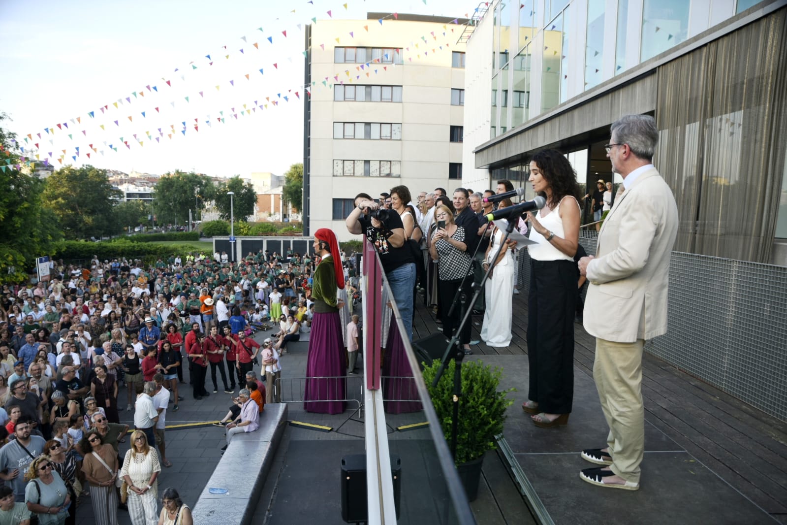 Pregó de Festa Major. FOTO: Bernat Millet