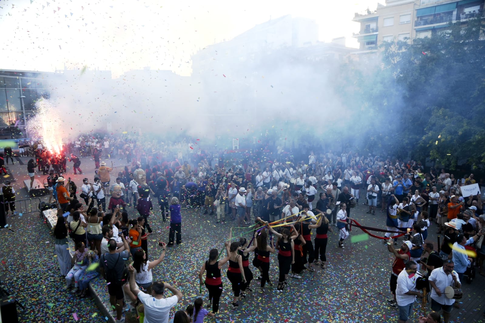 Tret de sortida de la Festa Major 2026. FOTO: Bernat Millet