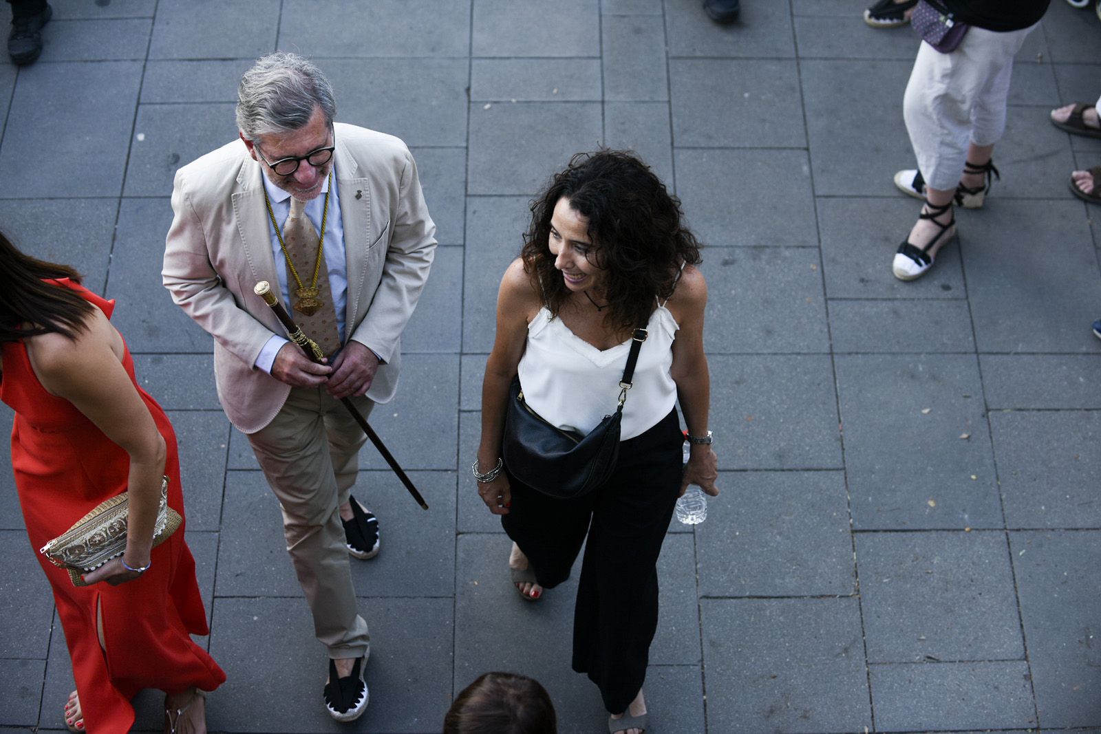 La meteoròloga Gemma Puig, pregonera de la Festa Major de Sant Cugat. FOTO: Pol Rodríguez