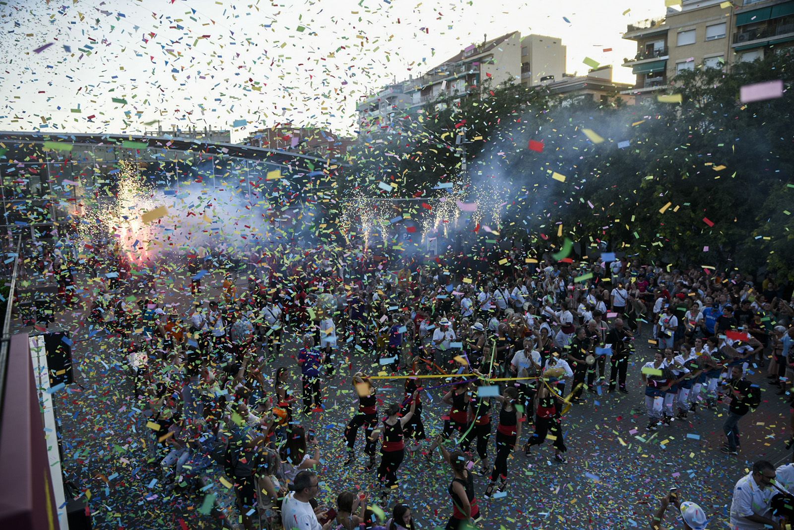 Tret de sortida de la Festa Major 2026. FOTO: Bernat Millet
