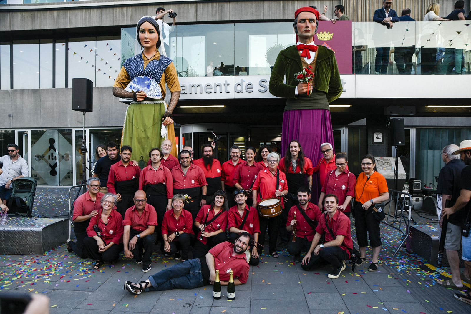 Tret de sortida de la Festa Major 2026. FOTO: Bernat Millet