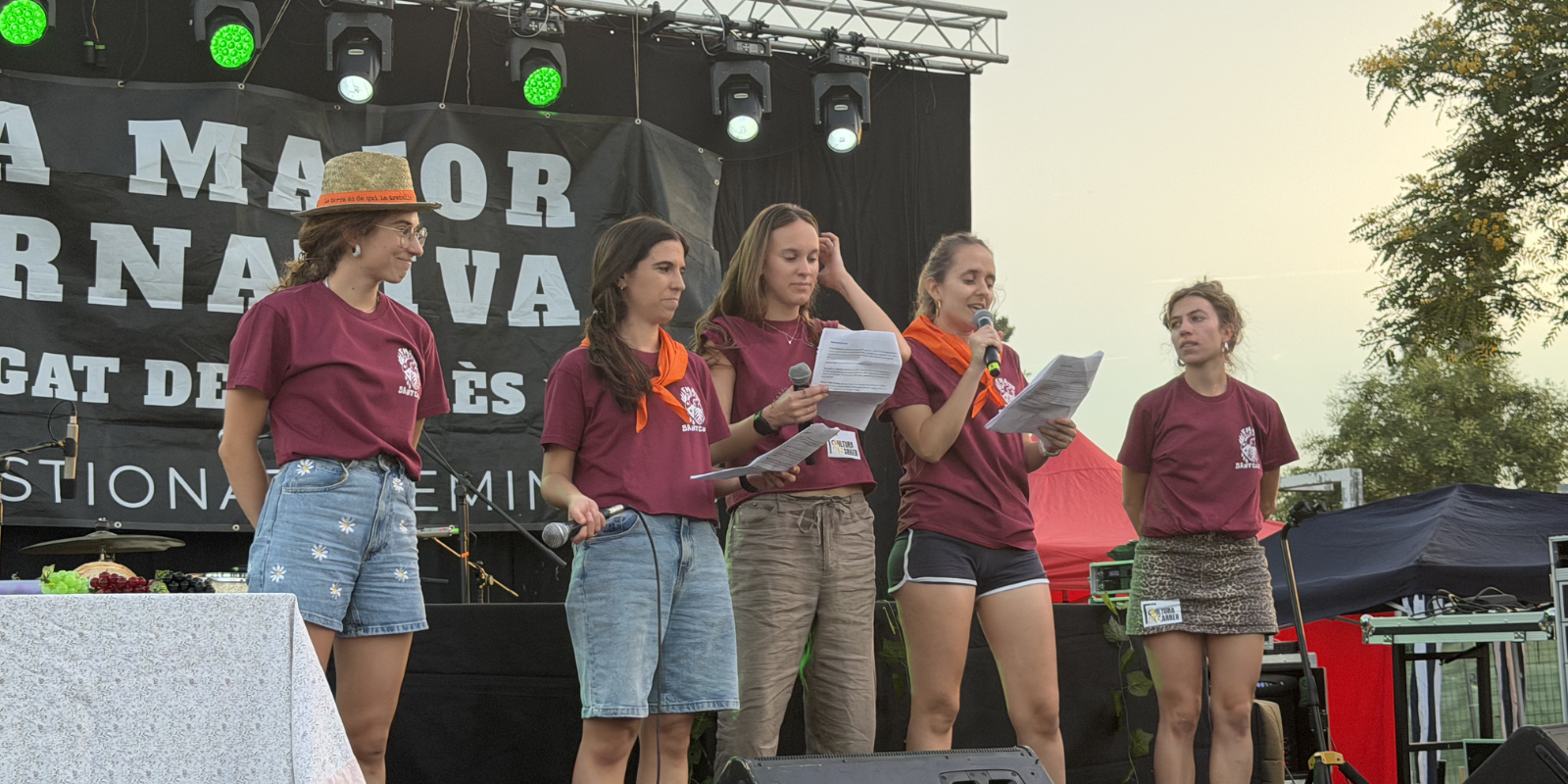 Inici i pregó de la Festa Major Alternativa. FOTO: TOT Sant Cugat