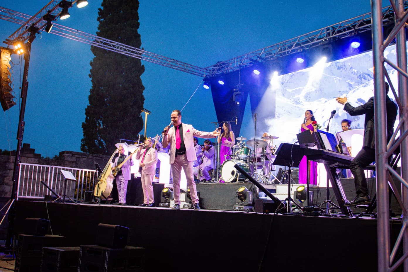En concert Cobla Orquestra Montgrins. FOTO: Pol Rodríguez