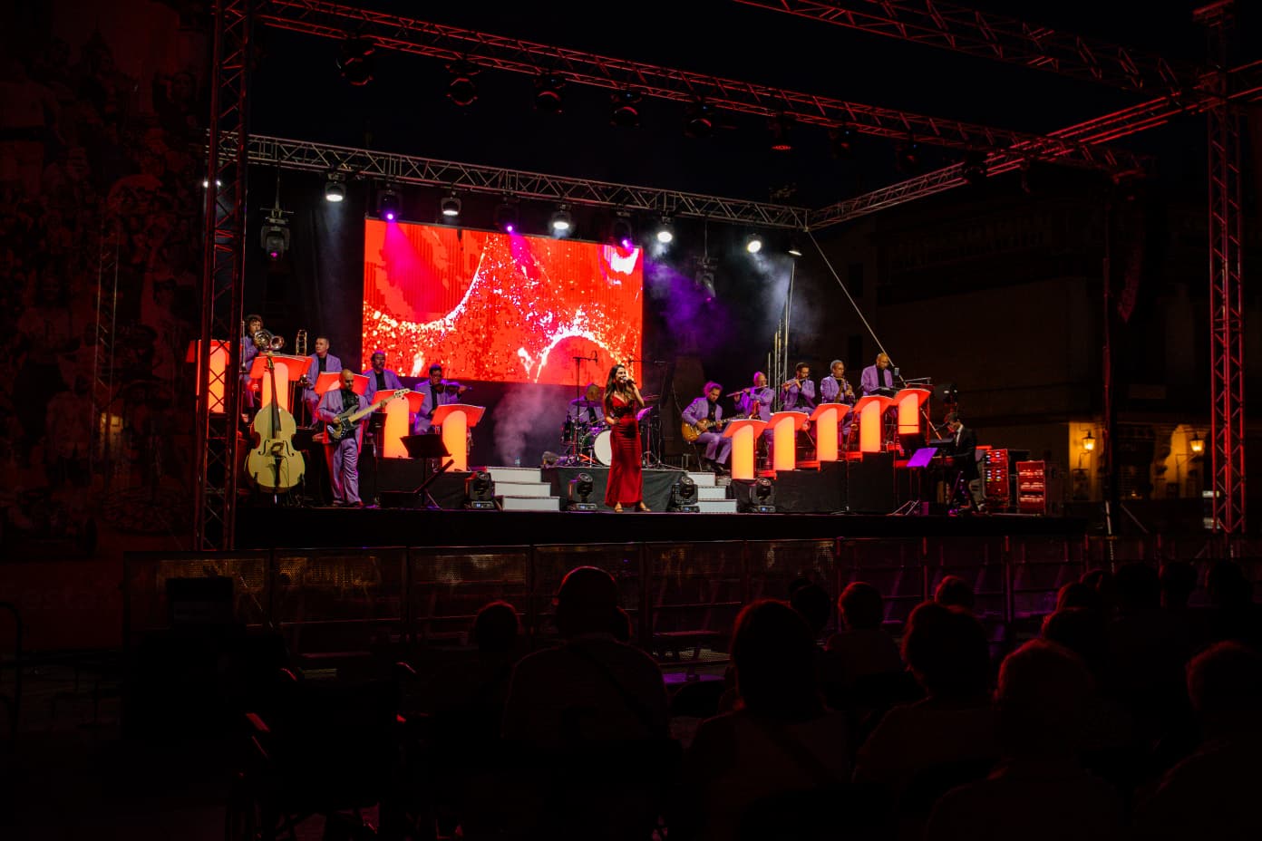En concert Cobla Orquestra Montgrins. FOTO: Pol Rodríguez