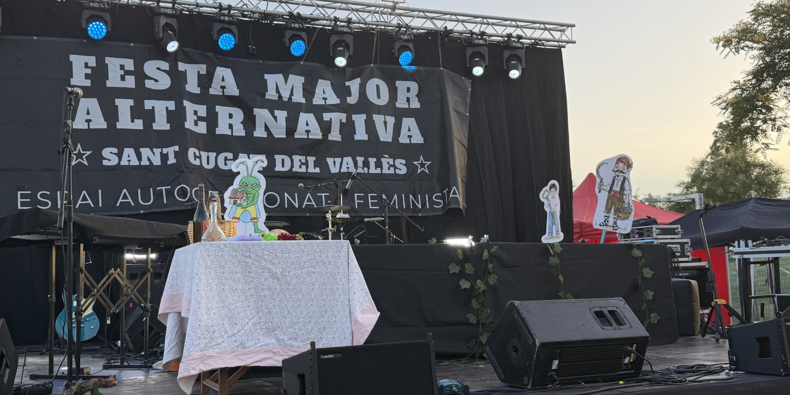 Inici i pregó de la Festa Major Alternativa. FOTO: TOT Sant Cugat