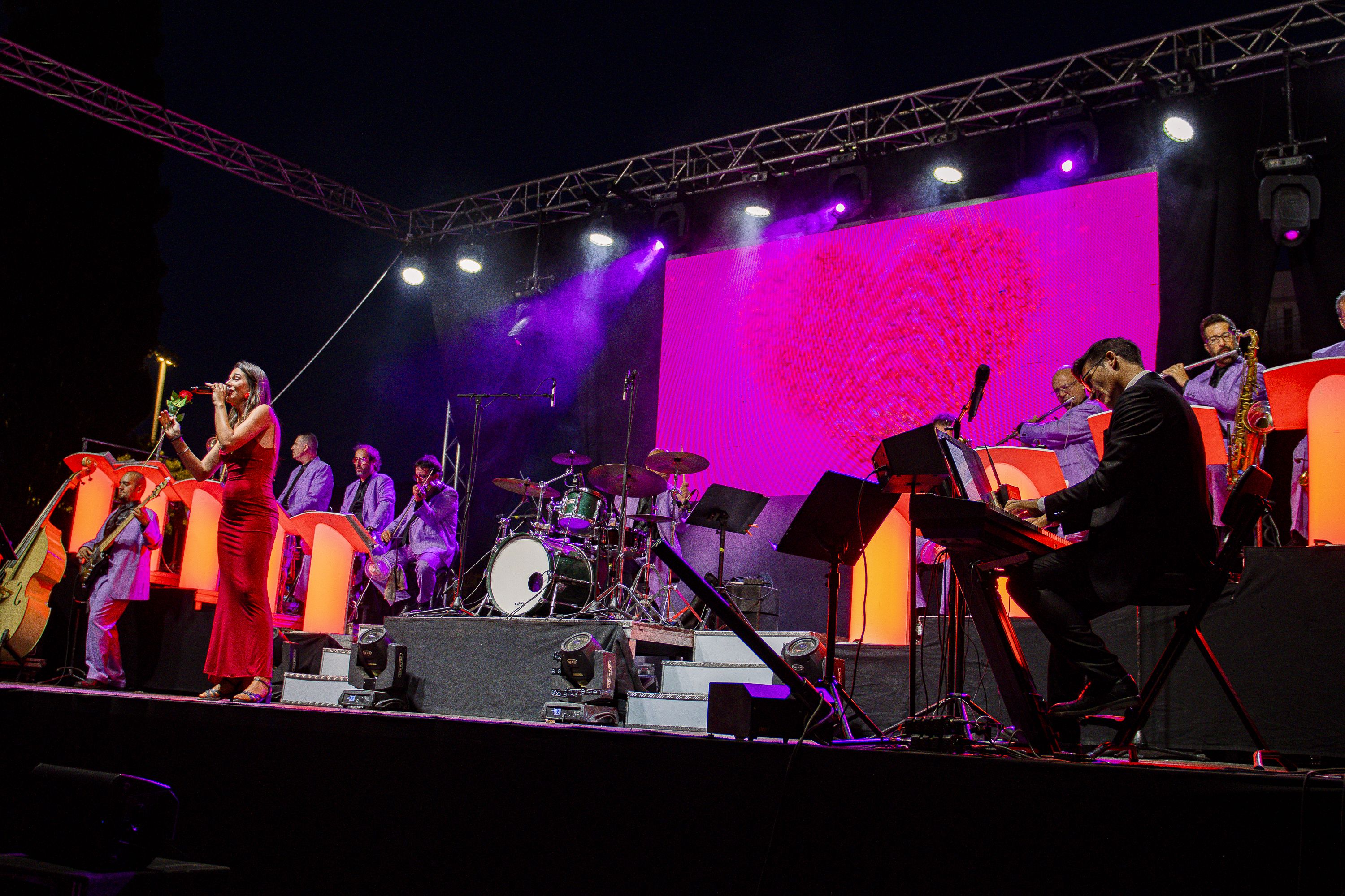 En concert Cobla Orquestra Montgrins. FOTO: Pol Rodríguez