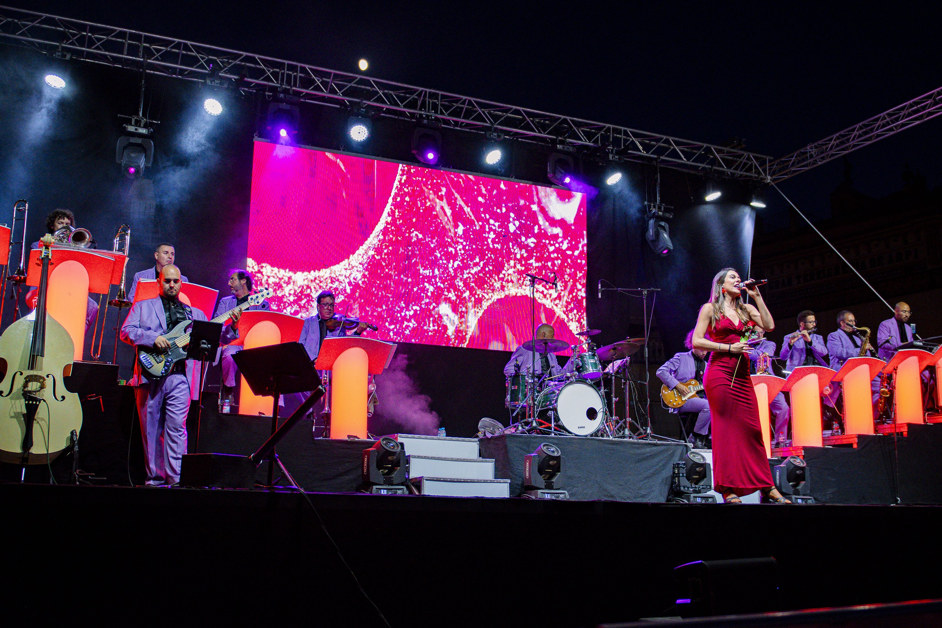 En concert Cobla Orquestra Montgrins. FOTO: Pol Rodríguez