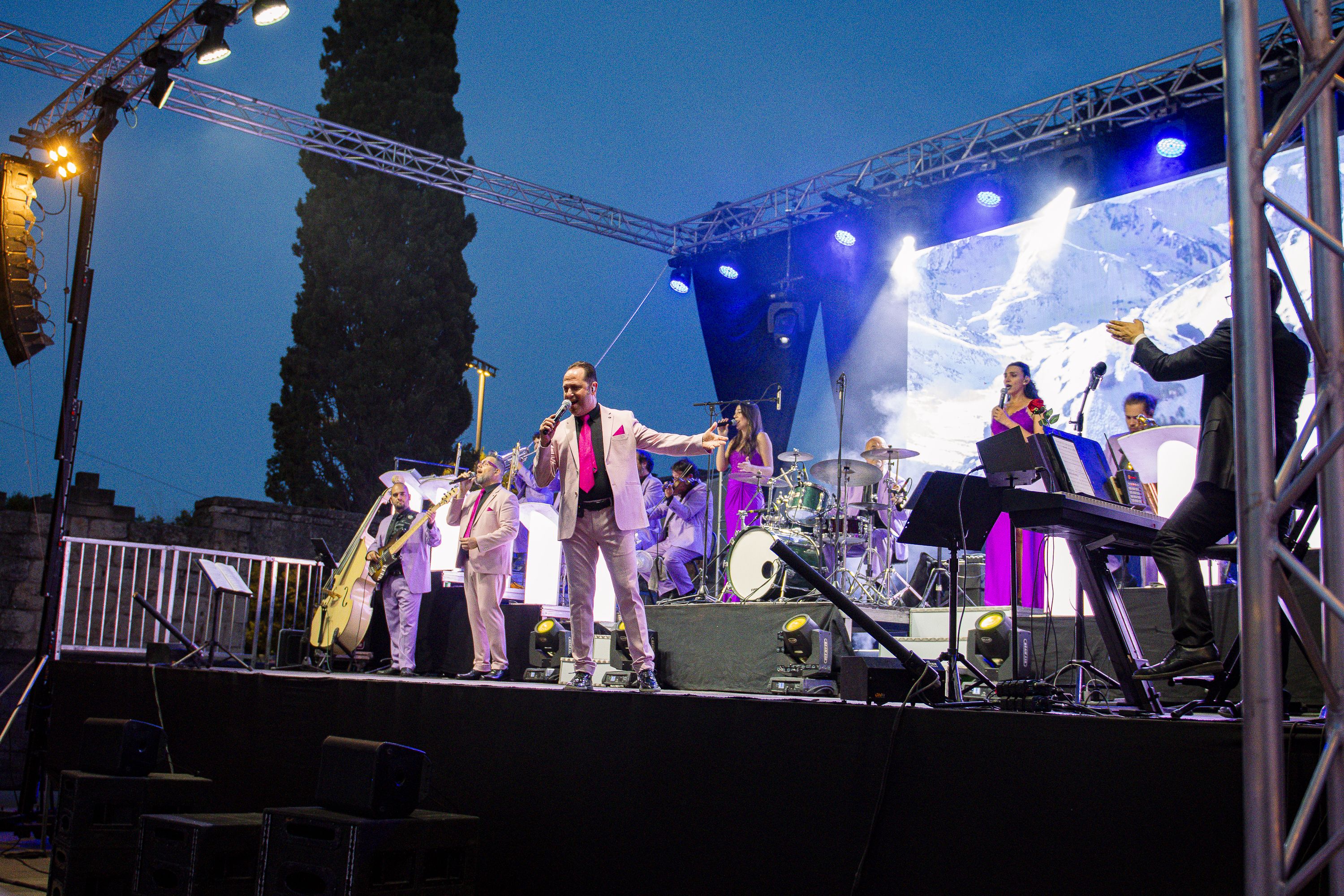 En concert Cobla Orquestra Montgrins. FOTO: Pol Rodríguez