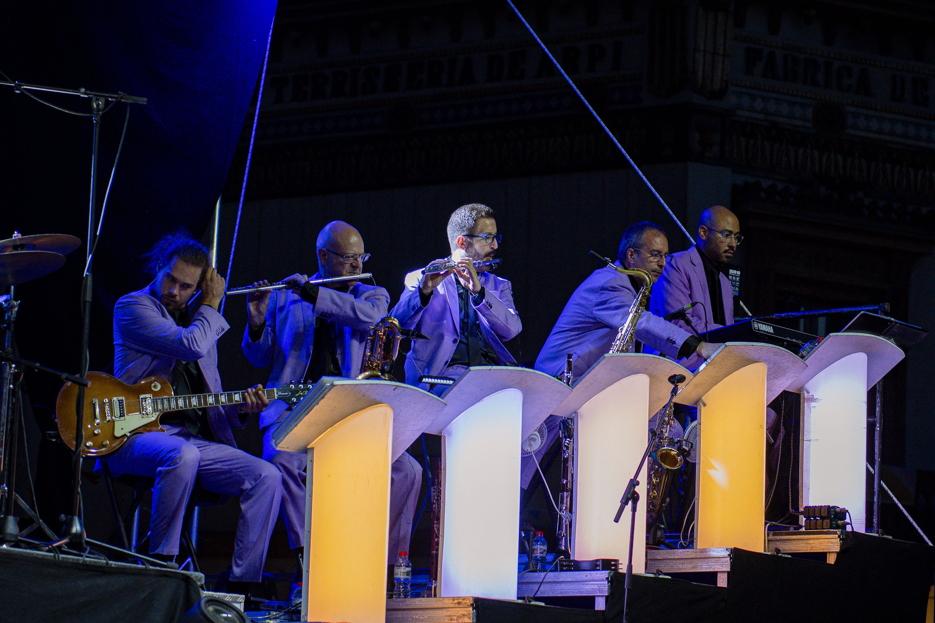 En concert Cobla Orquestra Montgrins. FOTO: Pol Rodríguez