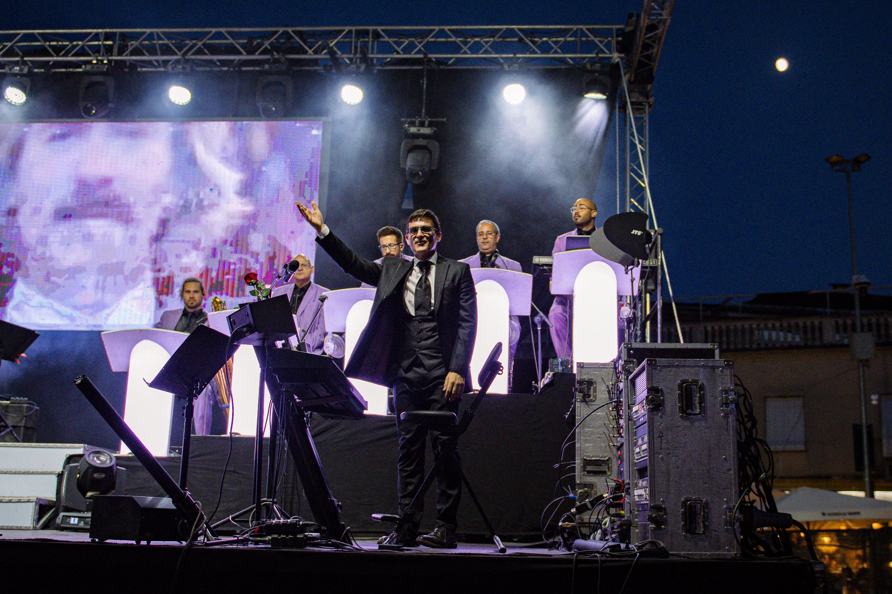 En concert Cobla Orquestra Montgrins. FOTO: Pol Rodríguez