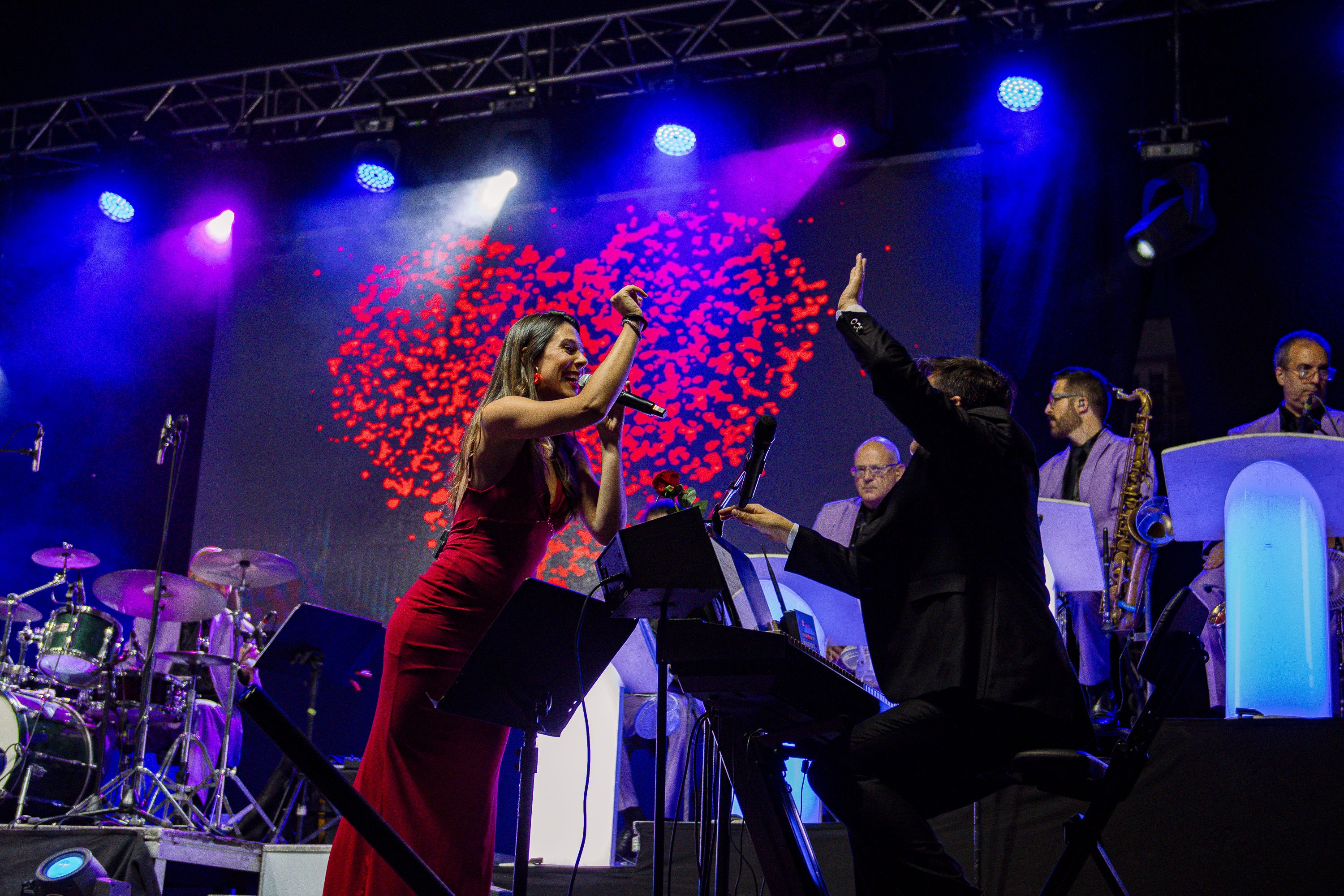 En concert Cobla Orquestra Montgrins. FOTO: Pol Rodríguez