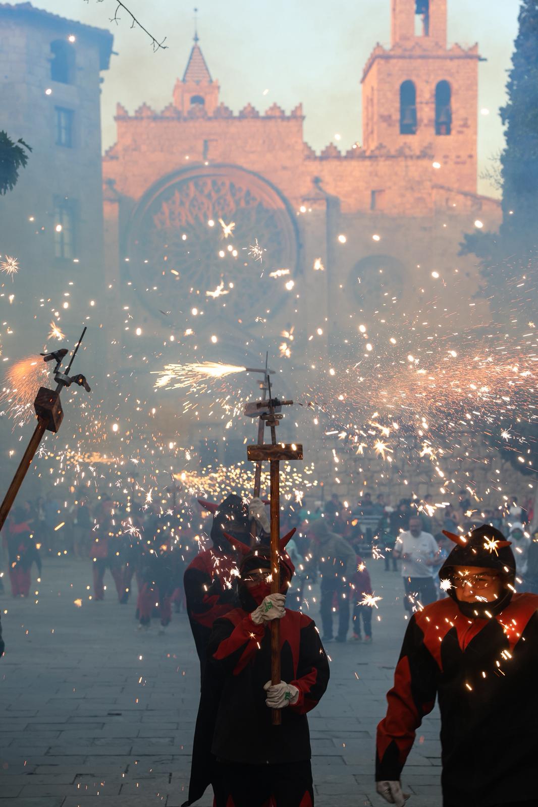 Correfoc infantil i jove. FOTO: Ajuntament