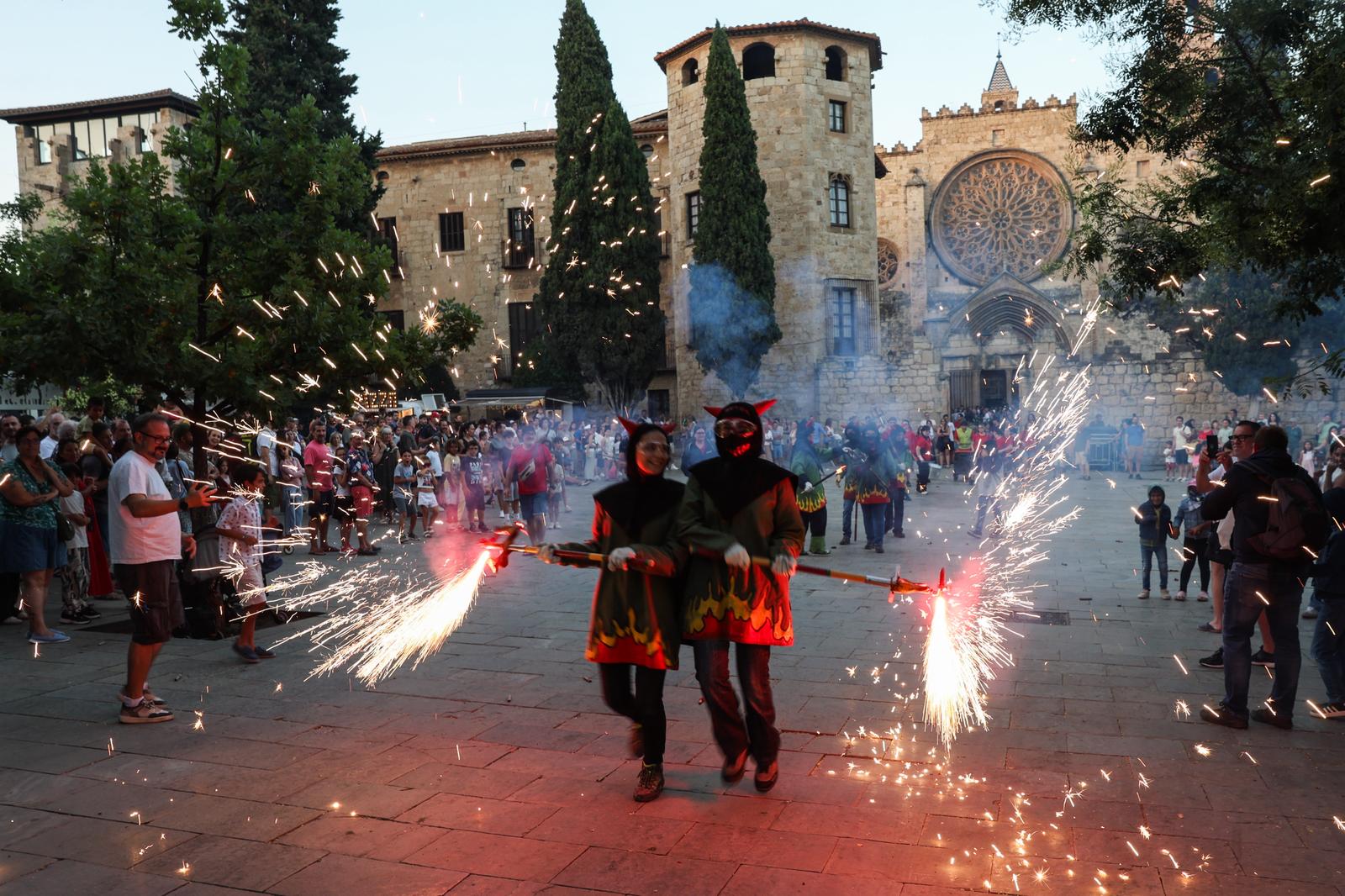 Correfoc infantil i jove. FOTO: Ajuntament