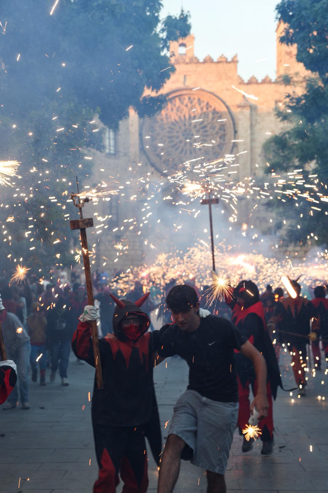 Correfoc infantil i jove. FOTO: Ajuntament
