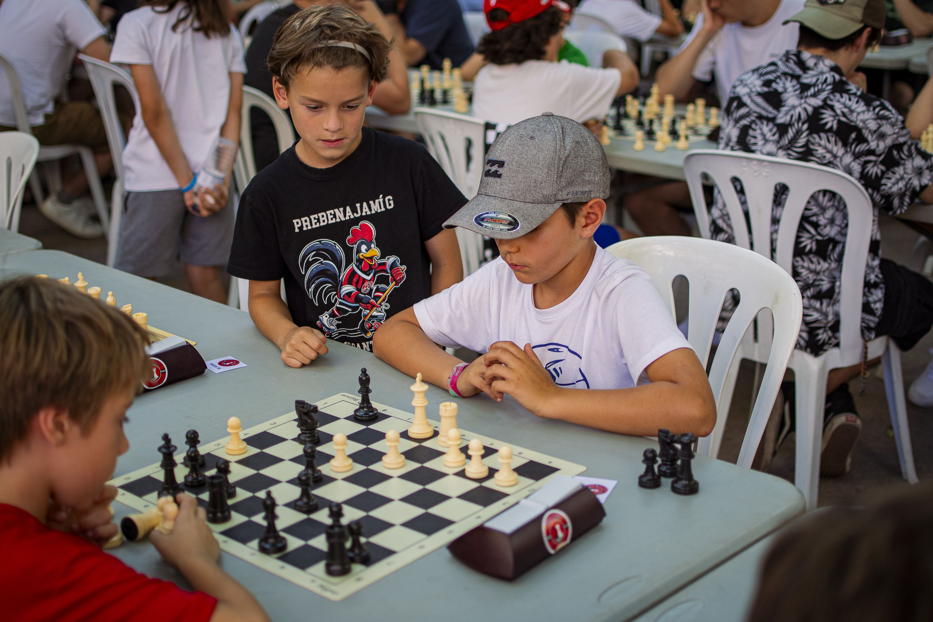2n Torneig d’escacs de Festa Major. FOTO: Pol Rodríguez