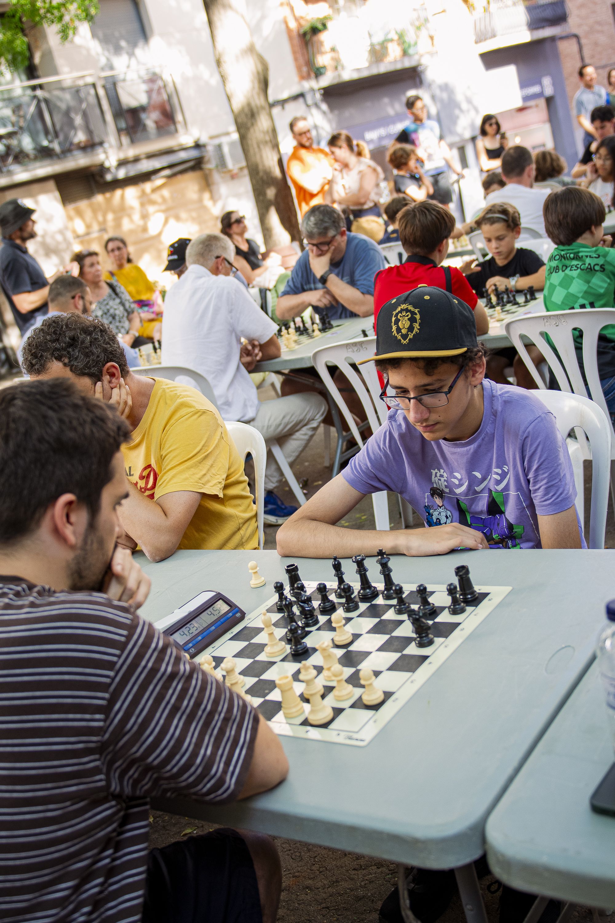 2n Torneig d’escacs de Festa Major. FOTO: Pol Rodríguez