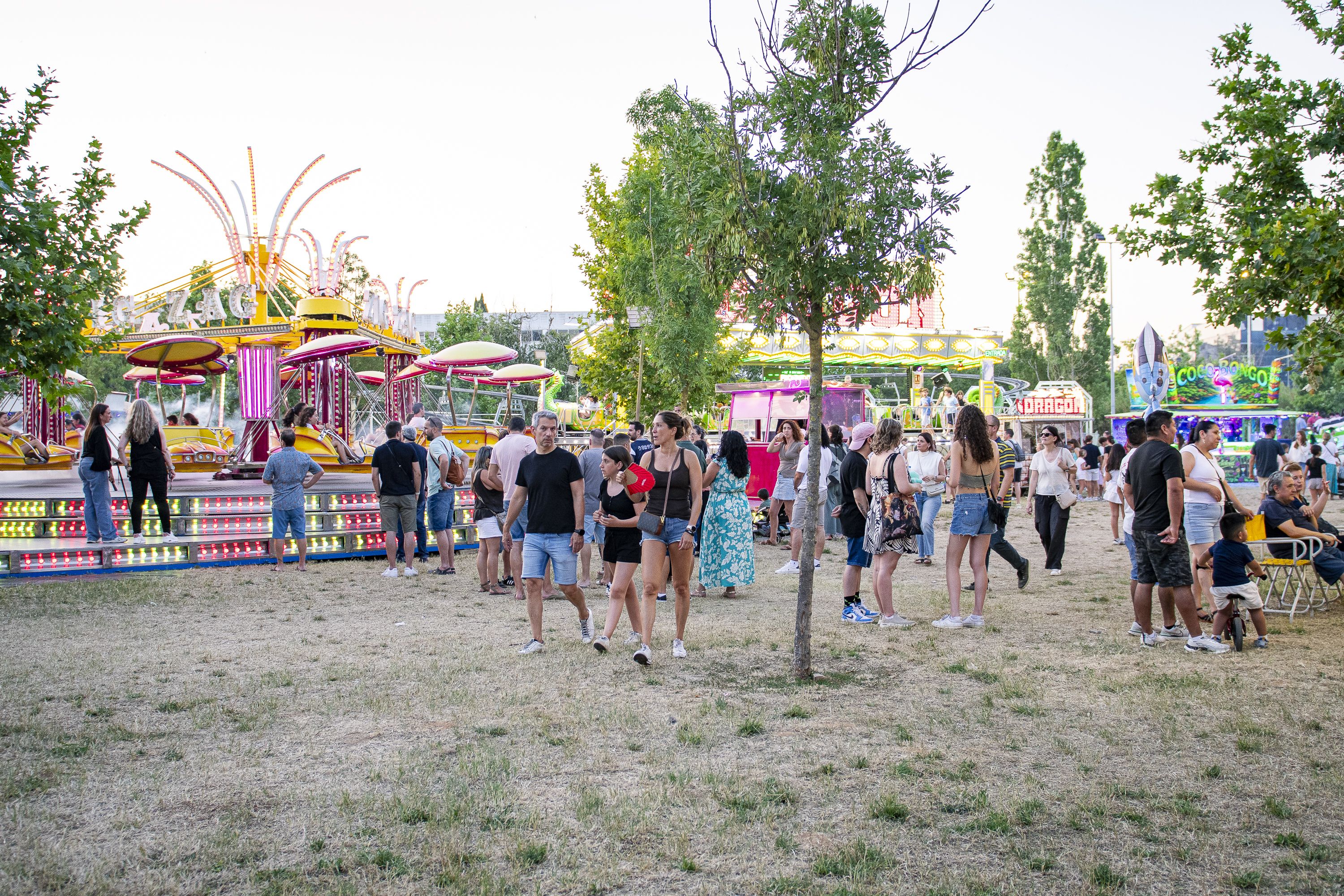 Fira d'atraccions. FOTO: Pol Rodríguez (TOT Sant Cugat)