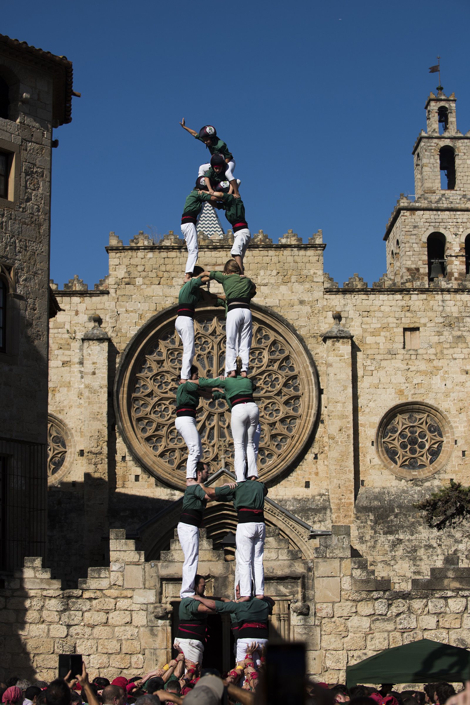 XXIX Diada Castellera de Festa Major. FOTO: Bernat Millet.