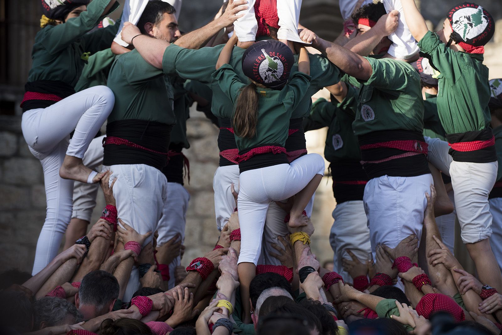 XXIX Diada Castellera de Festa Major. FOTO: Bernat Millet.