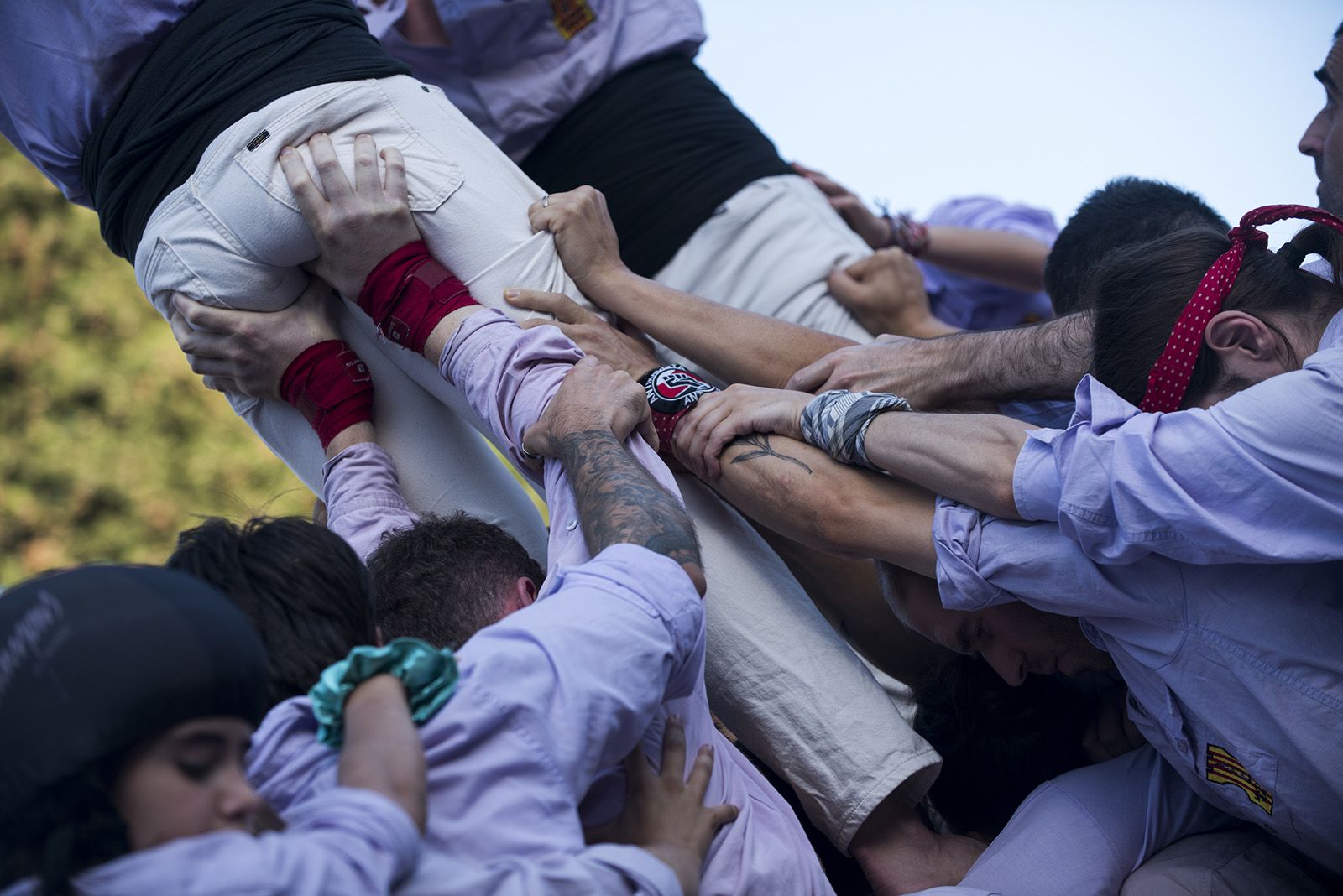 XXIX Diada Castellera de Festa Major. FOTO: Bernat Millet.