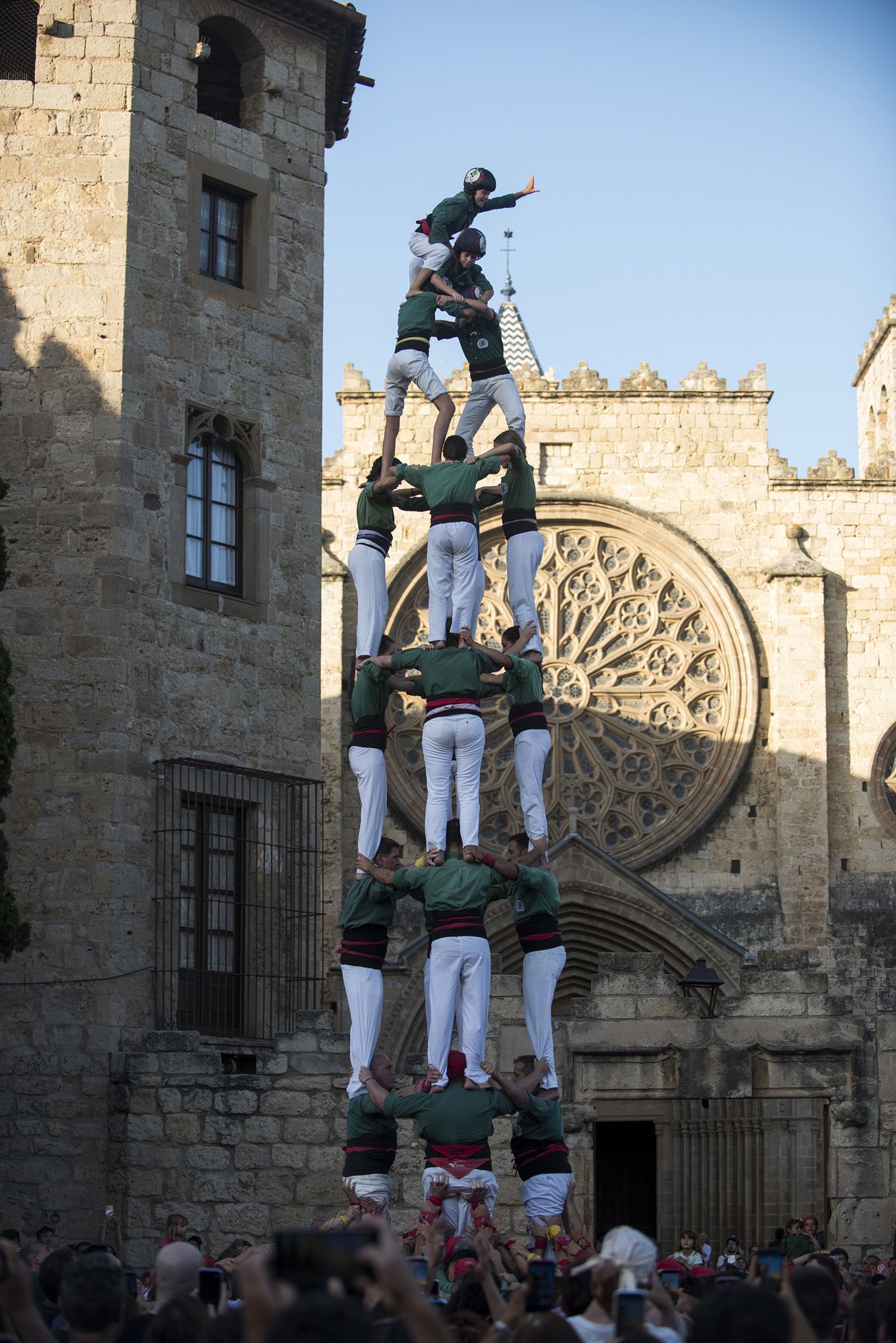 XXIX Diada Castellera de Festa Major. FOTO: Bernat Millet.