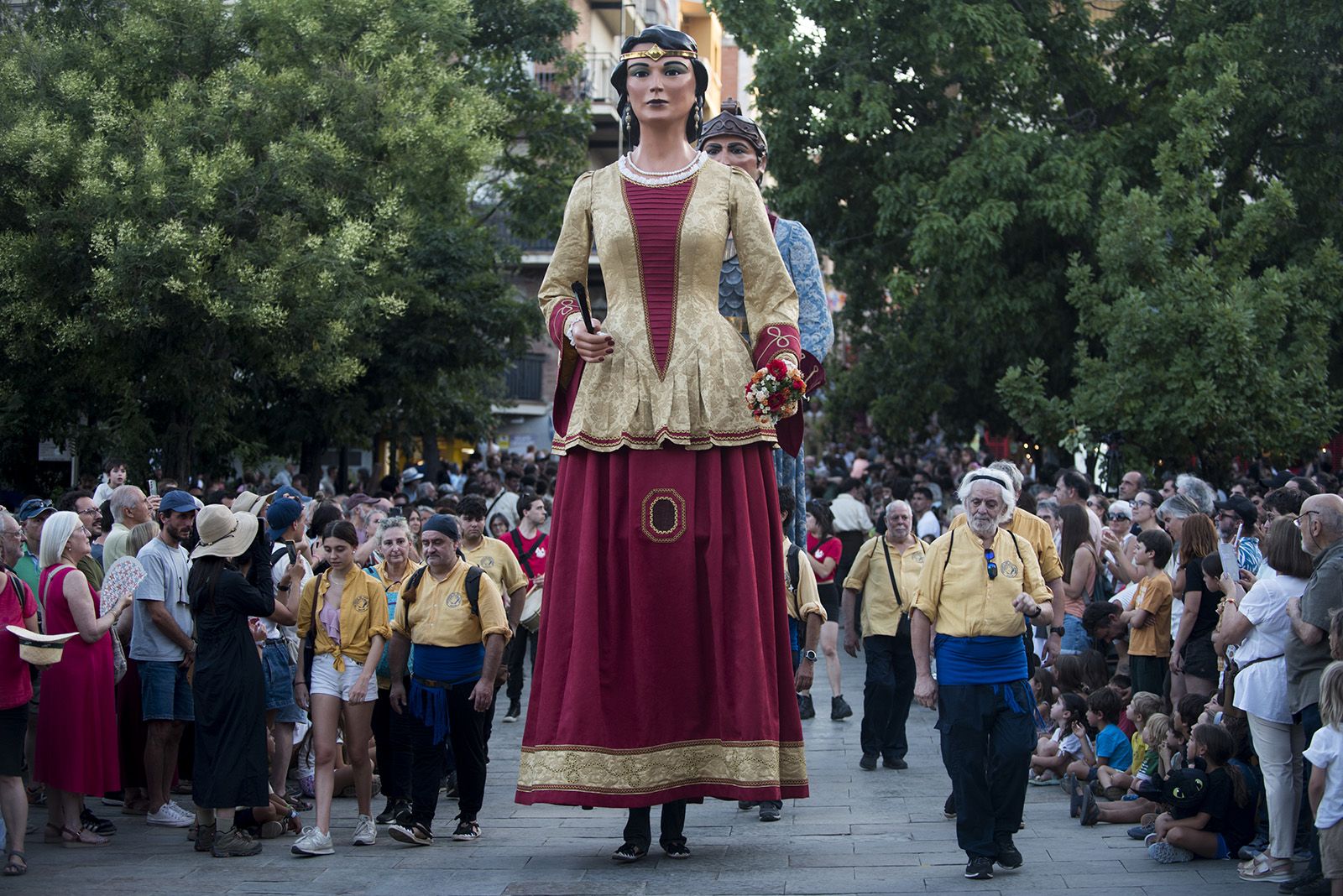 Trobada gegantera. FOTO: Bernat Millet.
